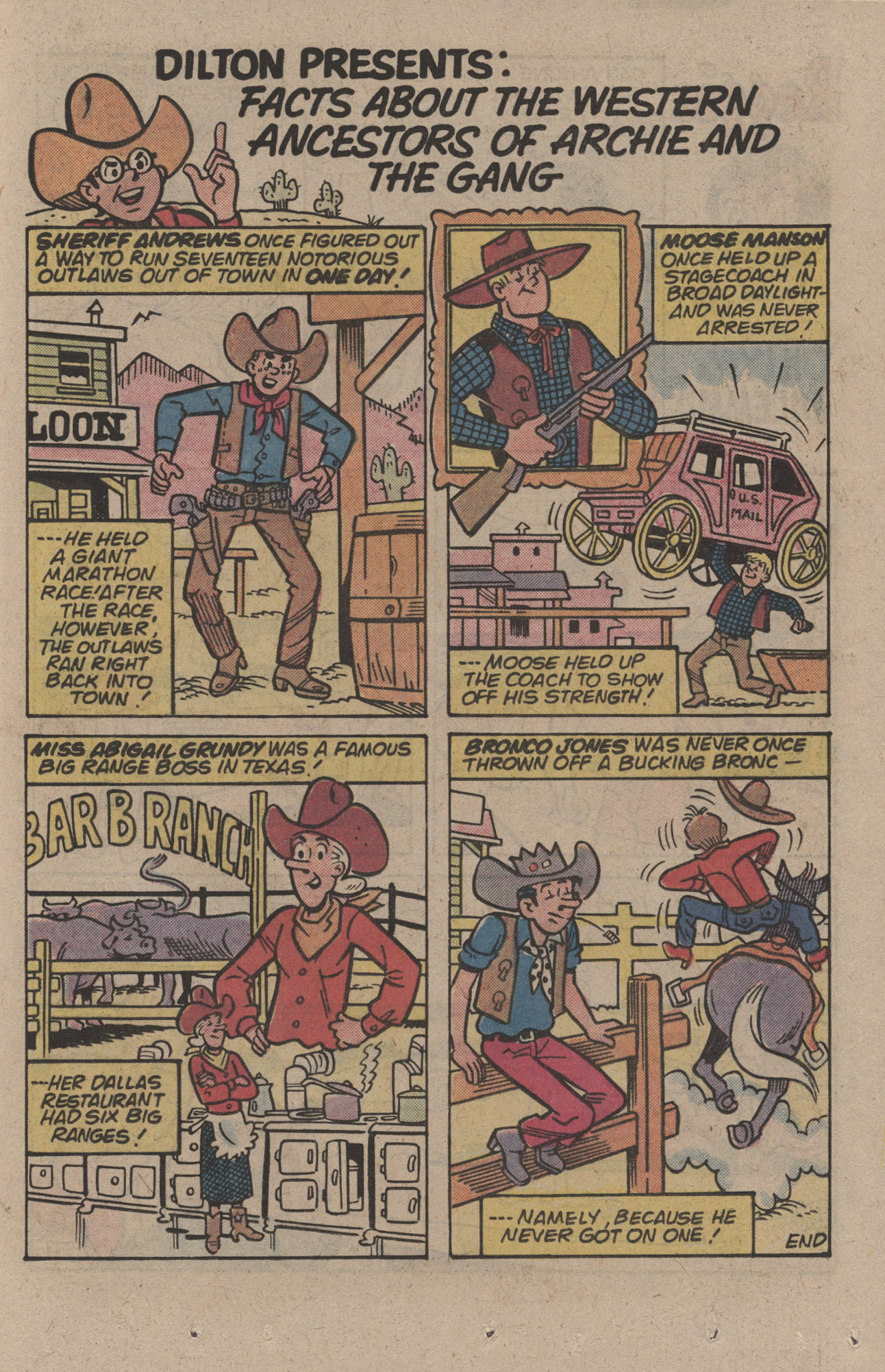 Read online Archie's Joke Book Magazine comic -  Issue #287 - 13