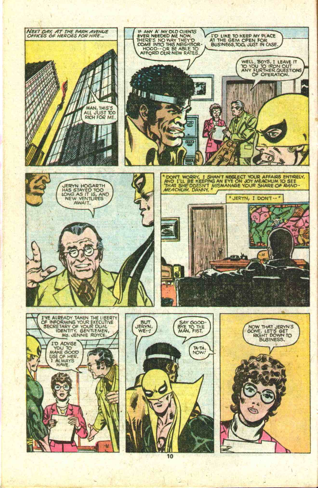 Read online Power Man and Iron Fist (1978) comic -  Issue #56 - 7
