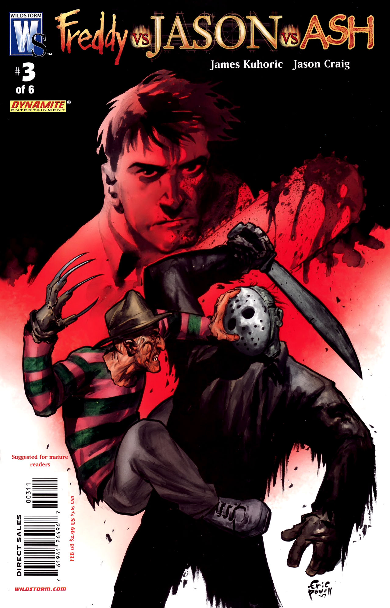 Read online Freddy Vs Jason Vs Ash comic -  Issue #3 - 1