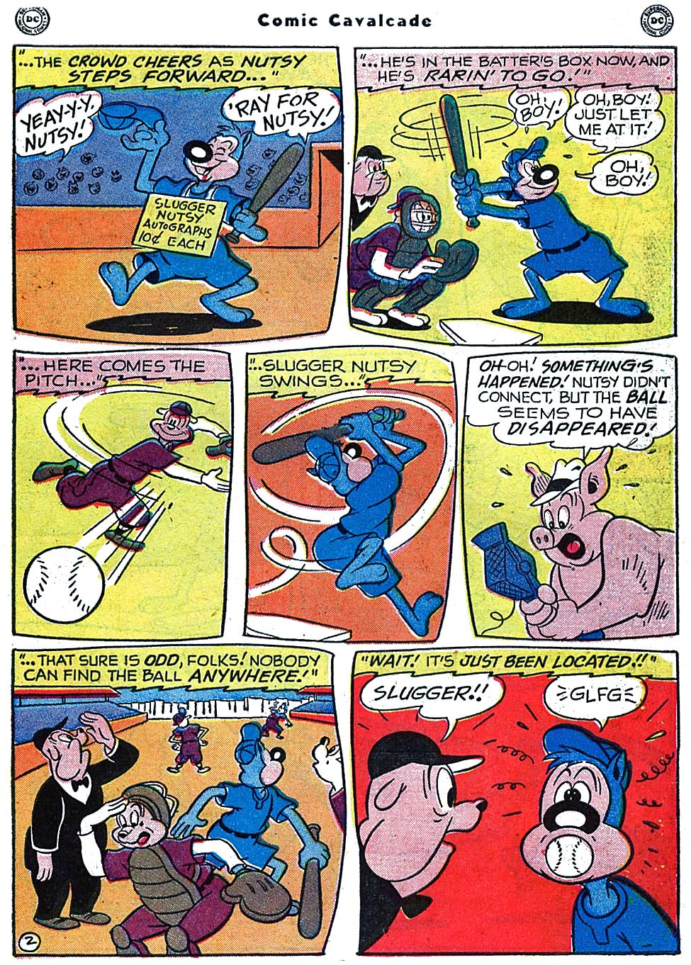 Read online Comic Cavalcade comic -  Issue #38 - 69