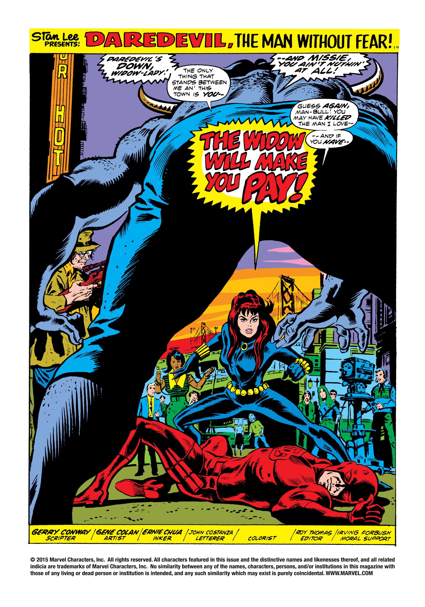 Read online Marvel Masterworks: Daredevil comic -  Issue # TPB 9 - 43