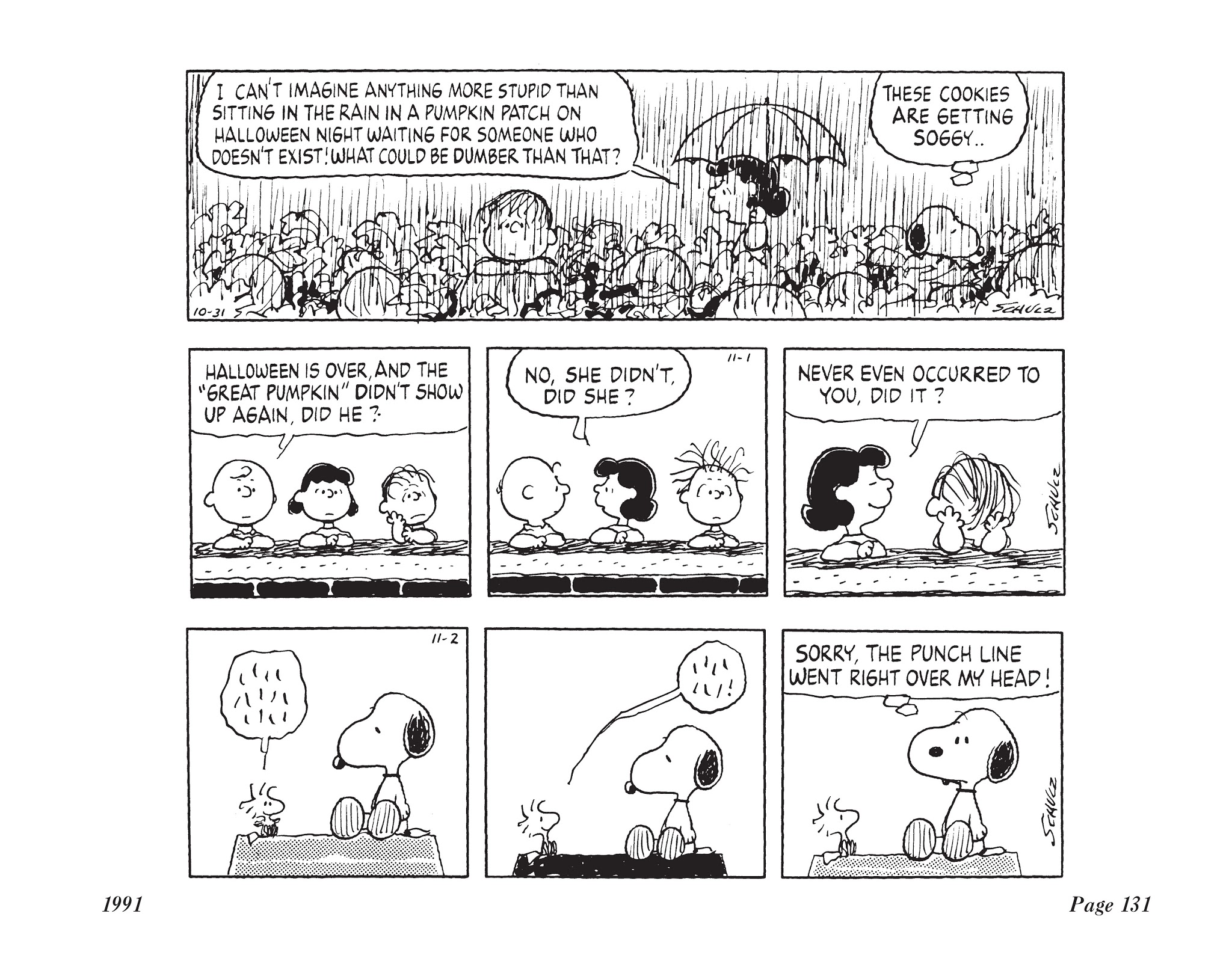 Read online The Complete Peanuts comic -  Issue # TPB 21 - 145