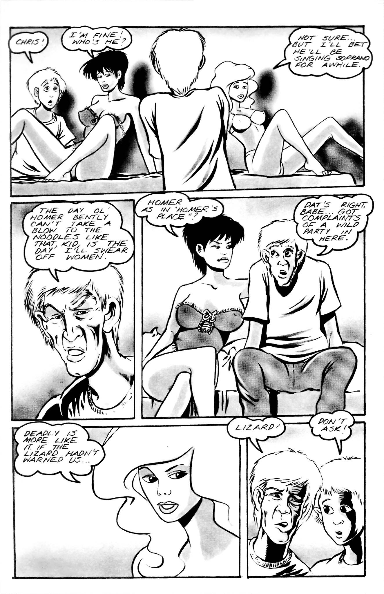 Read online Leather & Lace (1989) comic -  Issue #3 - 32