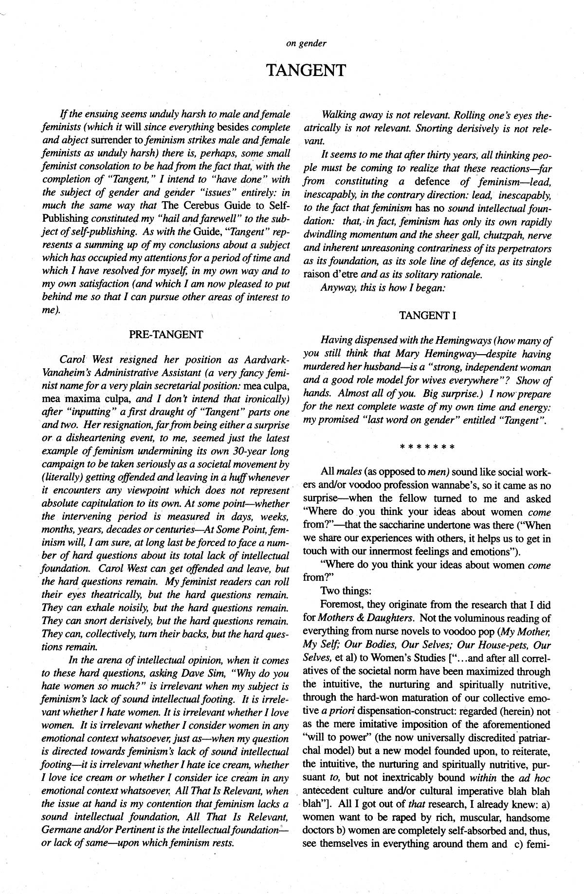 Read online Cerebus comic -  Issue #265 - 24