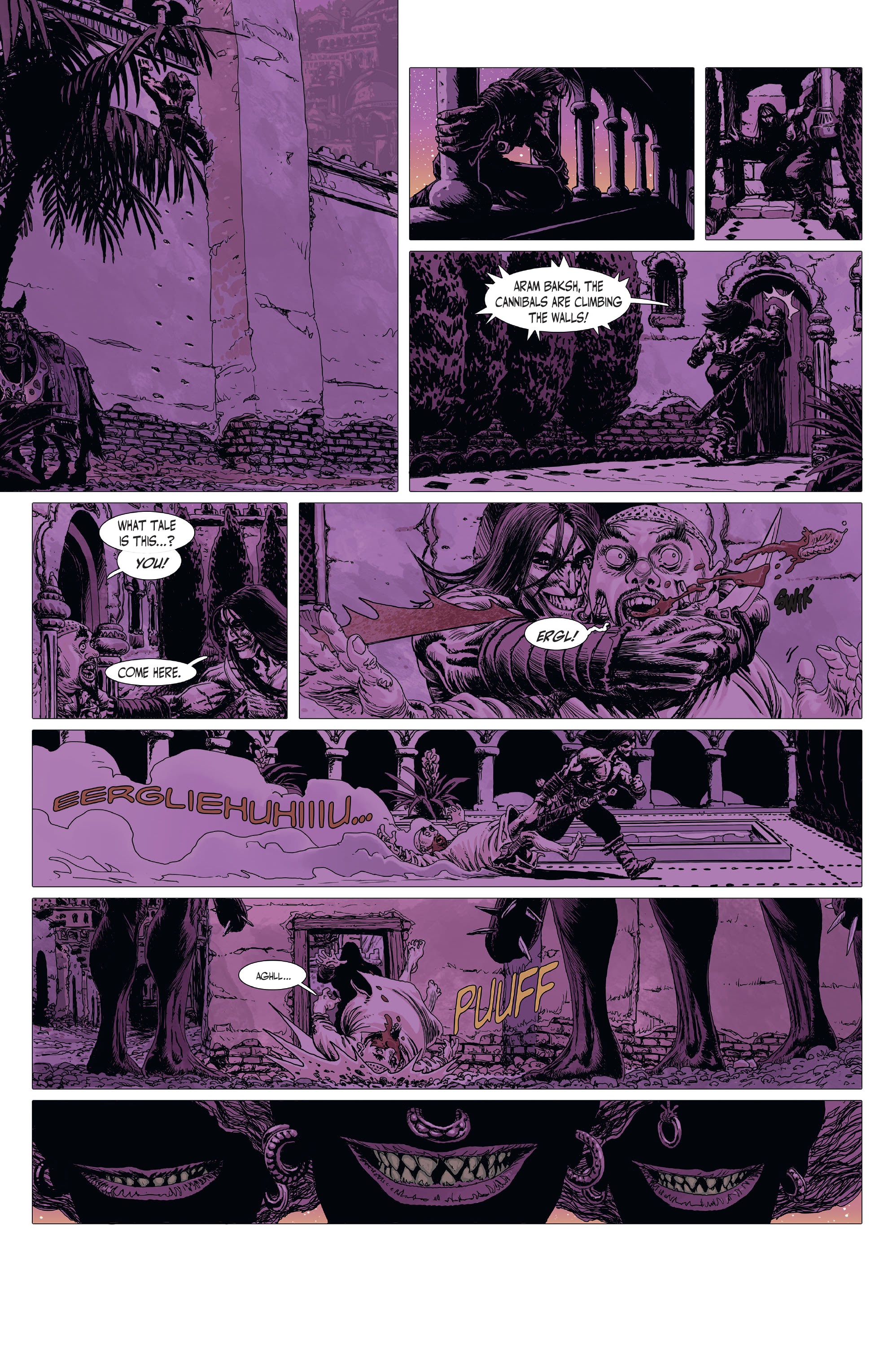 Read online The Cimmerian: The Man-Eaters Of Zamboula comic -  Issue #2 - 22