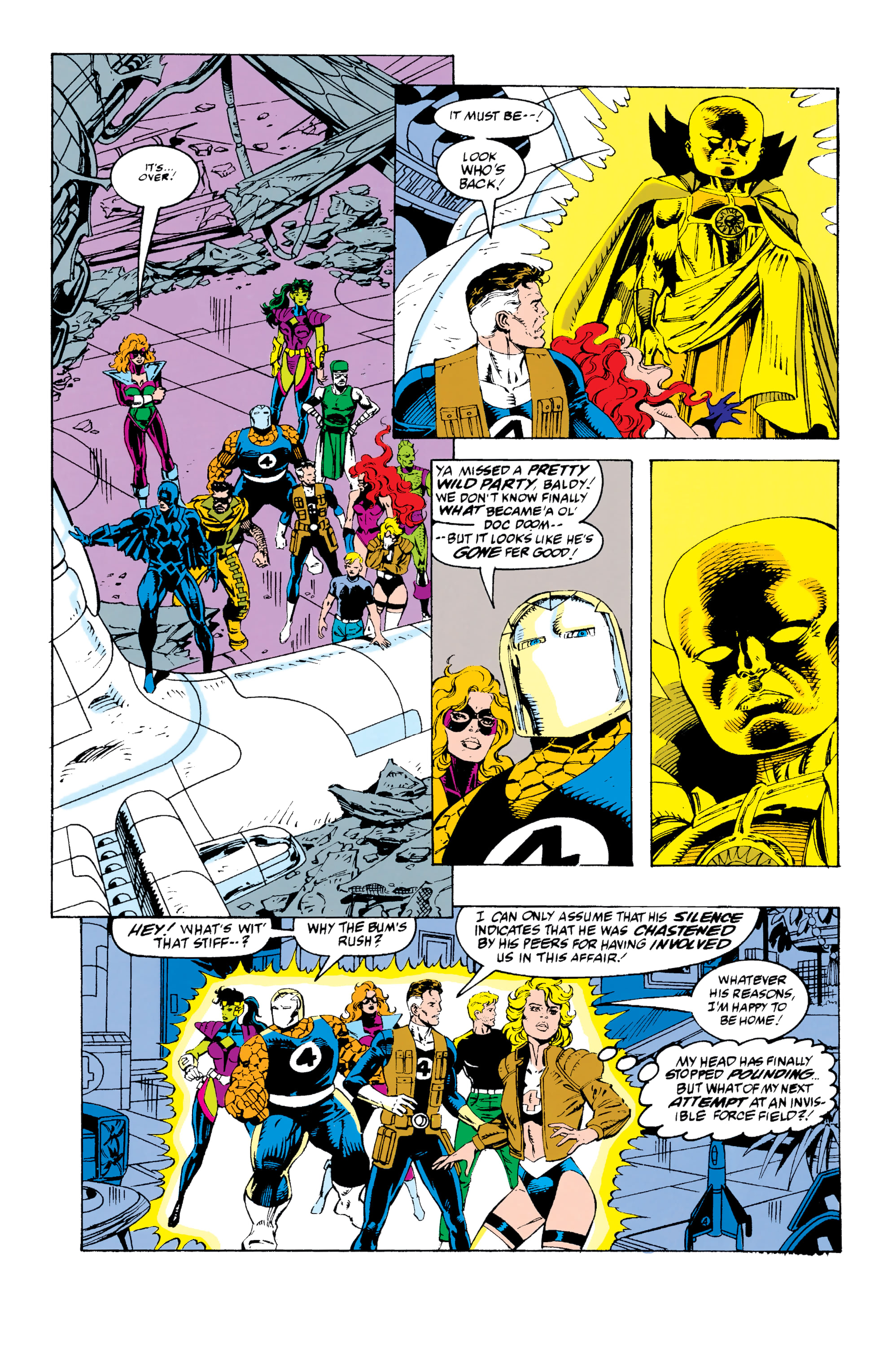 Read online Fantastic Four Epic Collection comic -  Issue # This Flame, This Fury (Part 4) - 100