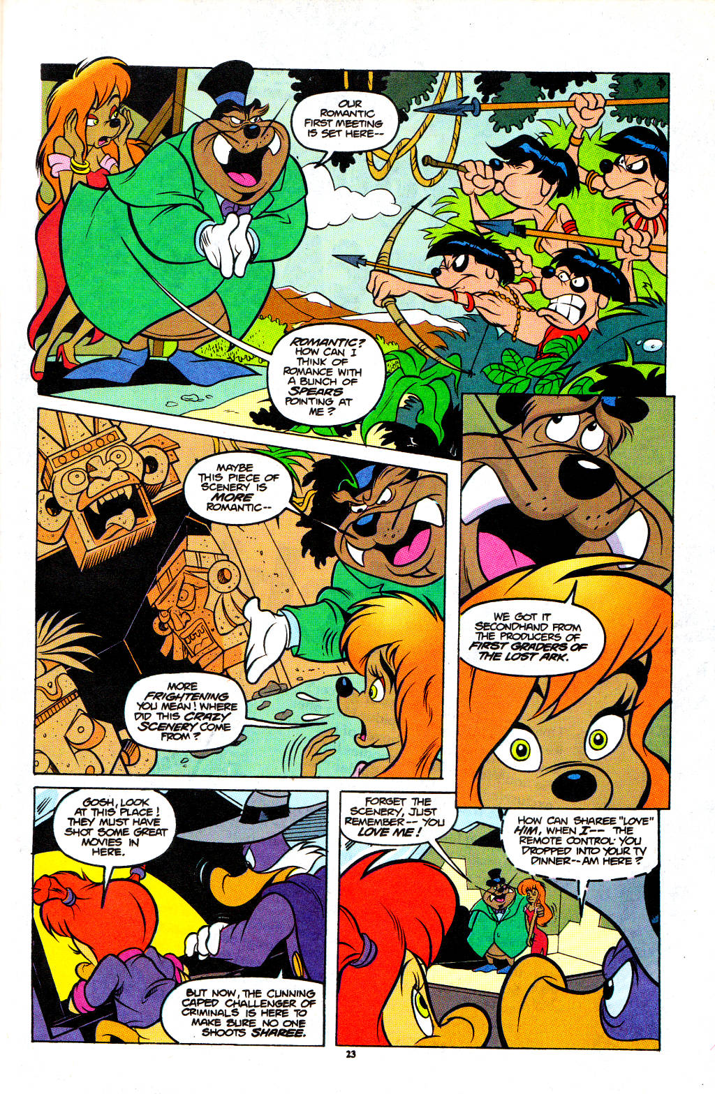 Read online The Disney Afternoon comic -  Issue #10 - 23