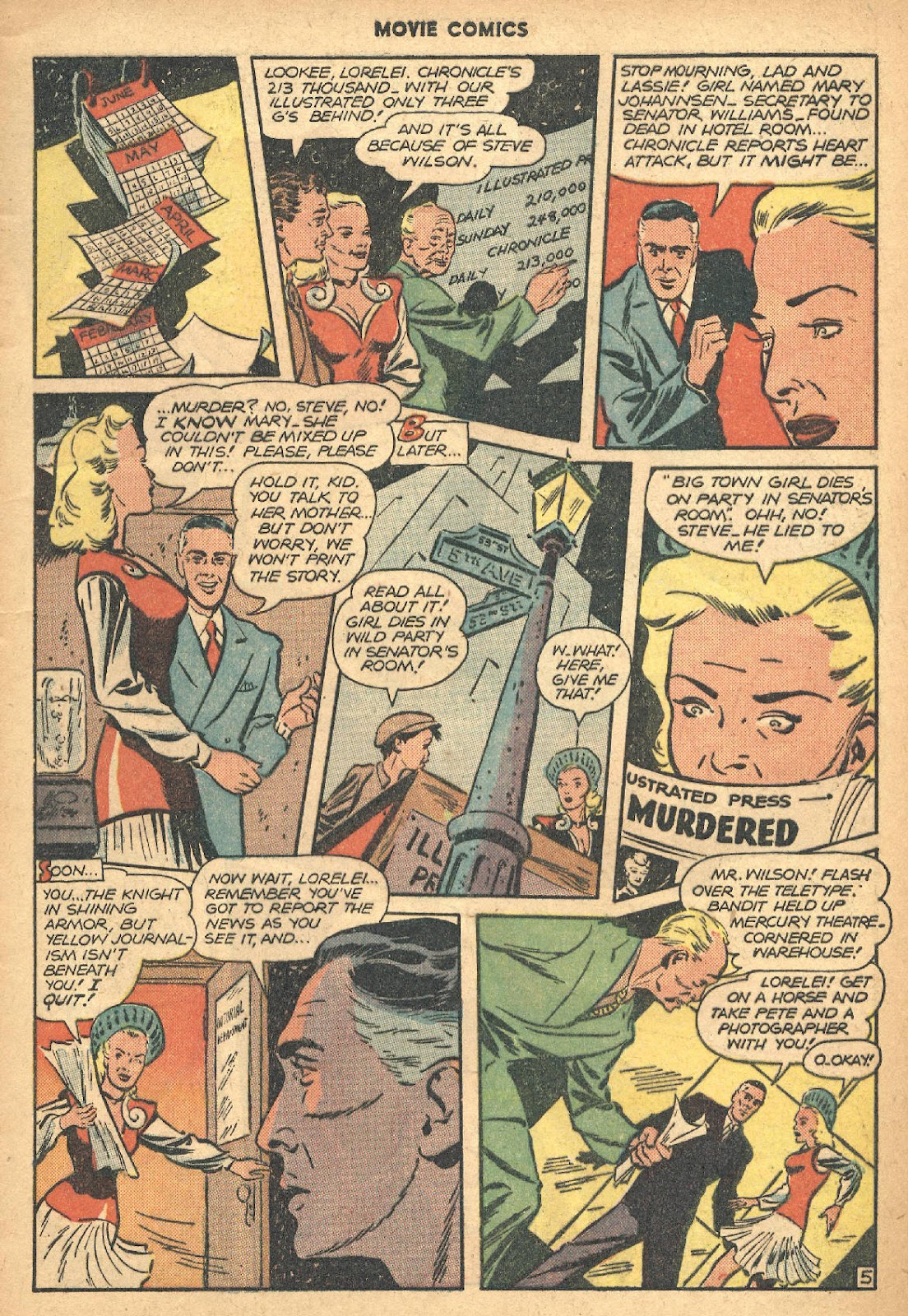 Movie Comics (1946) issue 1 - Page 7