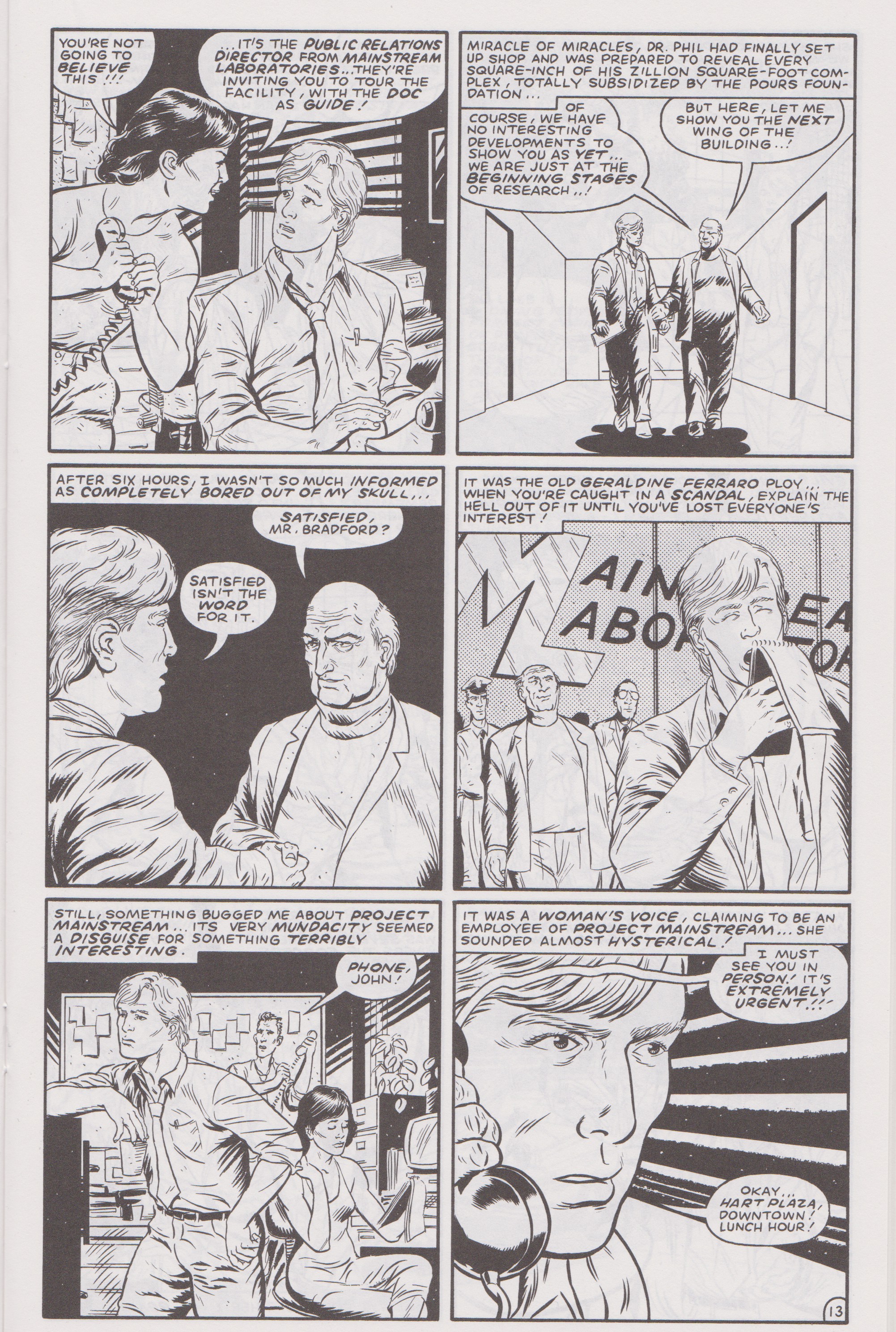 Read online Don Simpson's Bizarre Heroes comic -  Issue #0 - 15