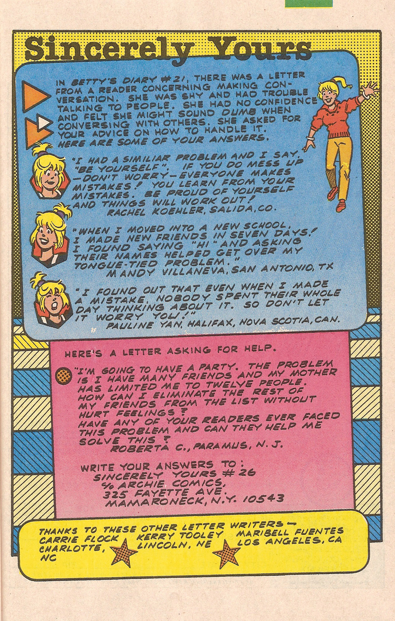 Read online Betty's Diary comic -  Issue #26 - 27