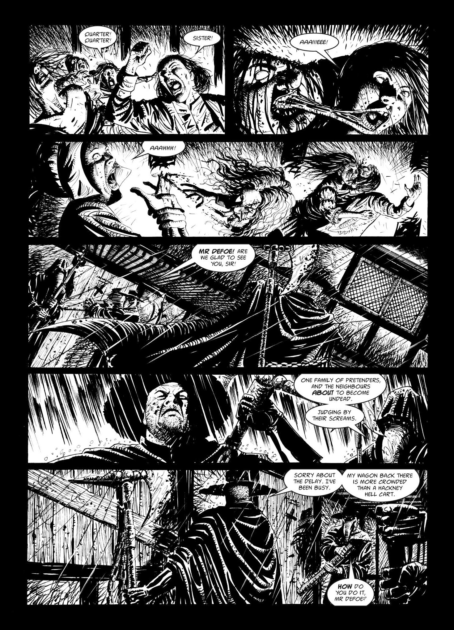 Read online Defoe comic -  Issue # TPB 1 - 10