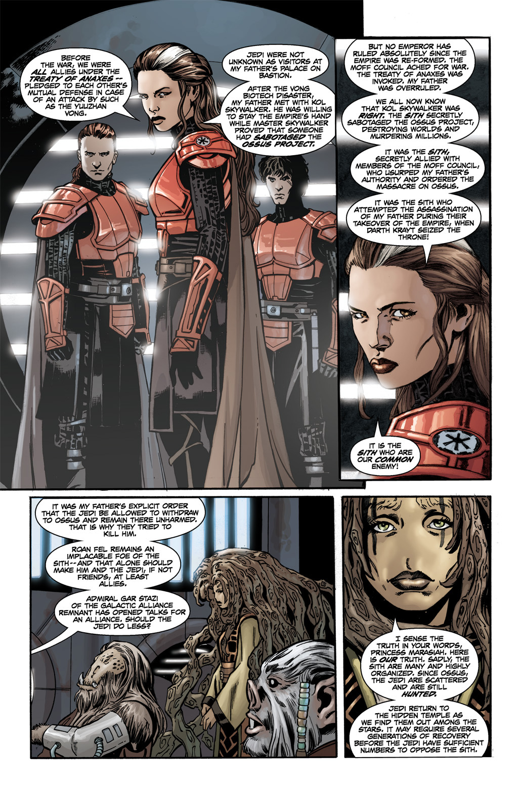 Read online Star Wars: Legacy (2006) comic -  Issue #25 - 15