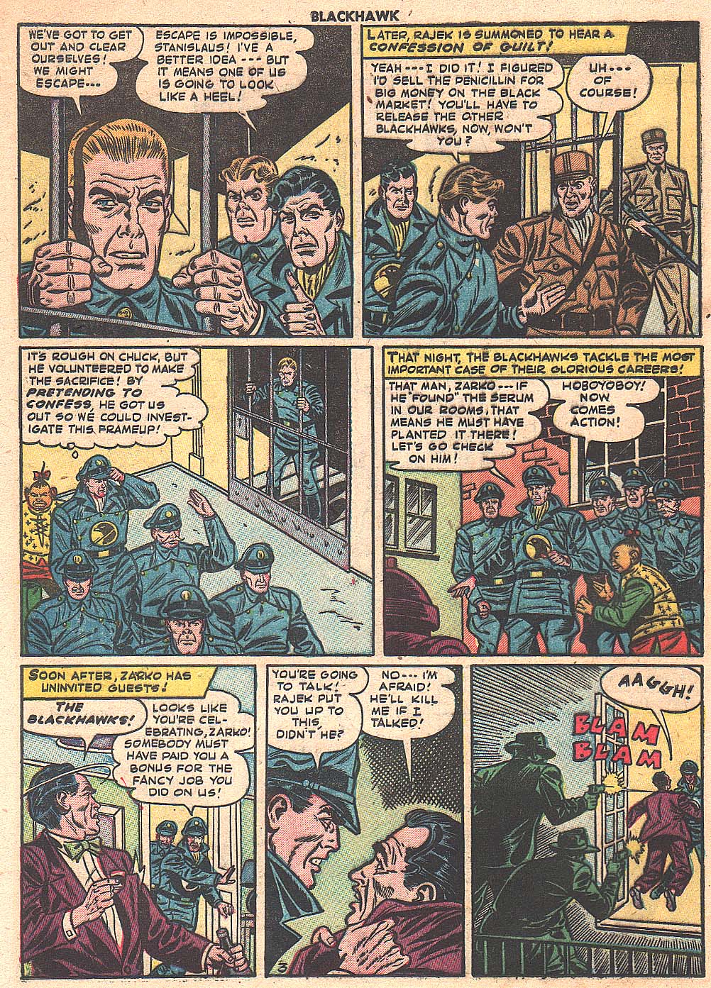 Read online Blackhawk (1957) comic -  Issue #74 - 20