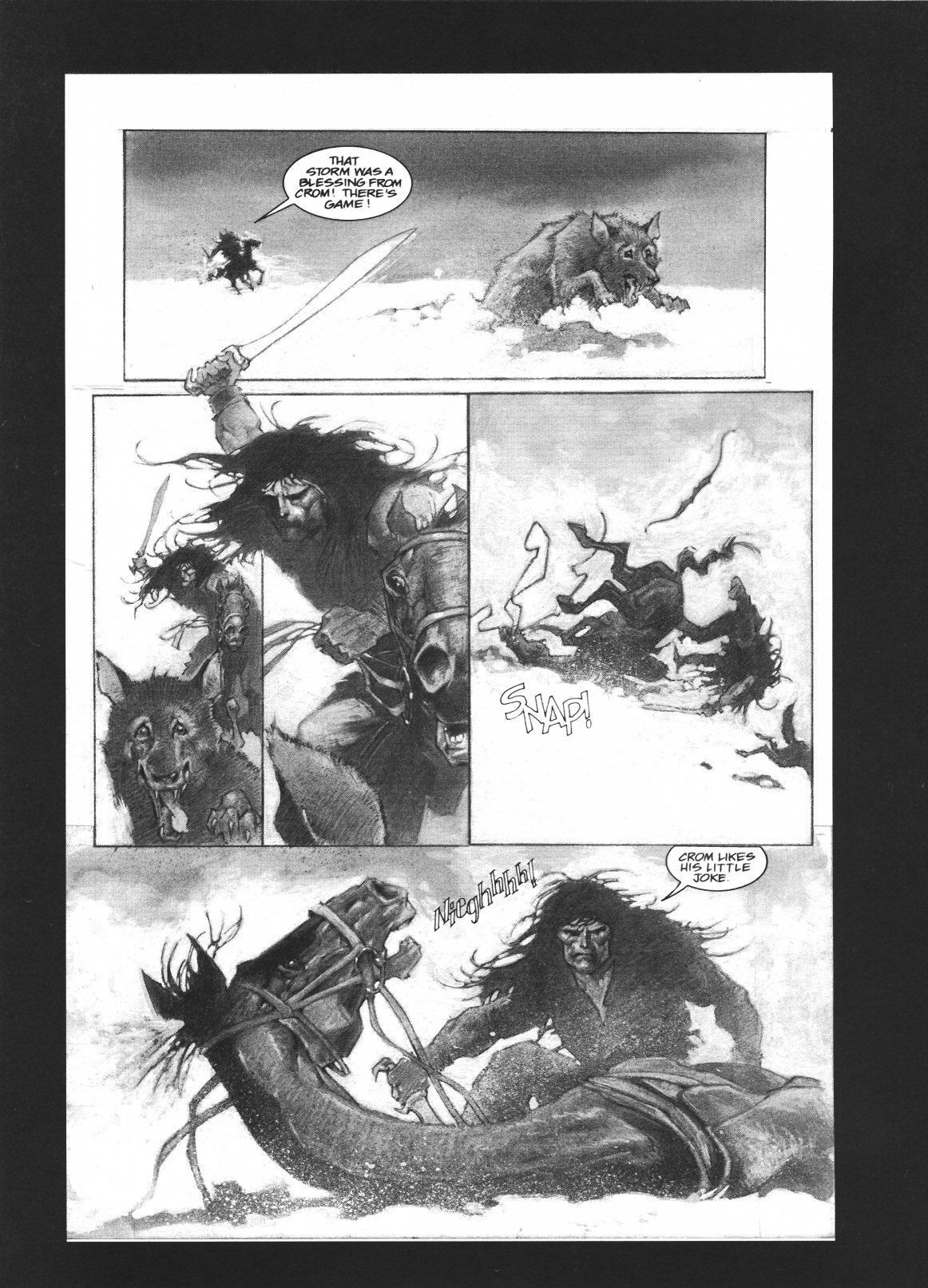 Read online Conan the Savage comic -  Issue #8 - 8