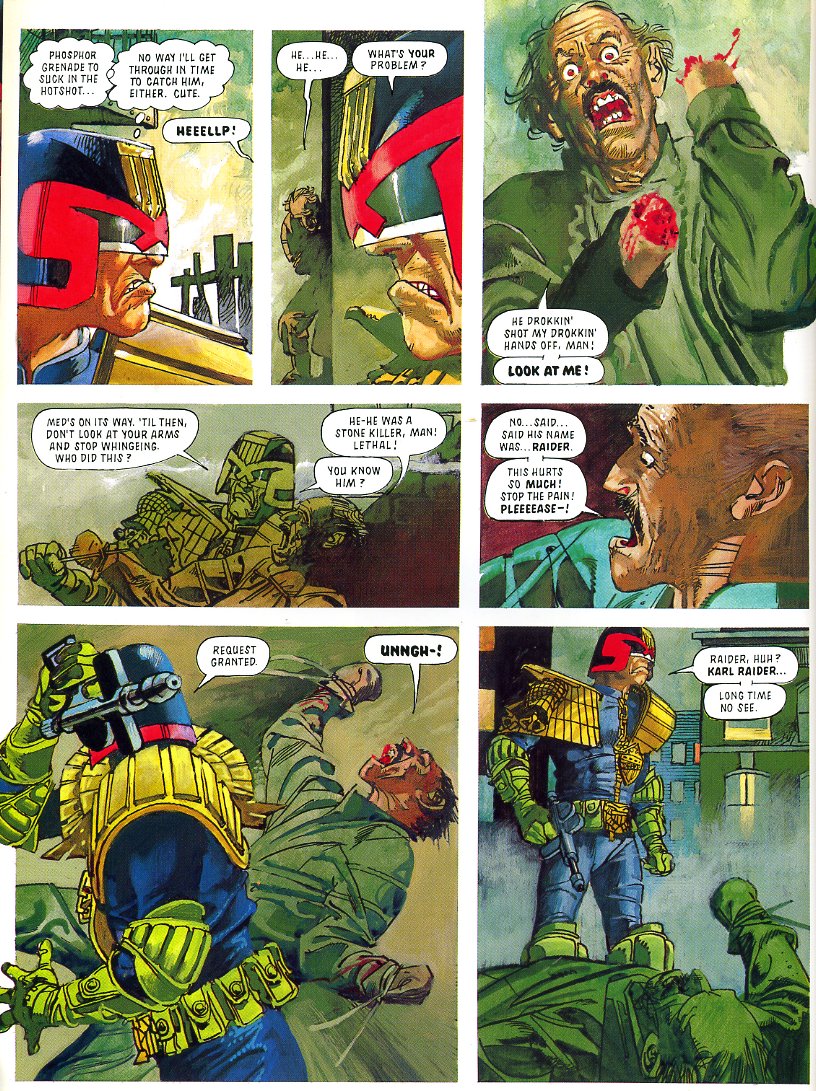 Read online Judge Dredd [Collections - Hamlyn | Mandarin] comic -  Issue # TPB Tales of the Damned - 42