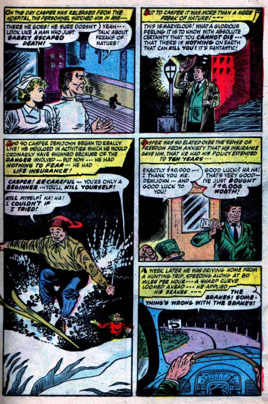 Read online Weird Mysteries (1952) comic -  Issue #11 - 17