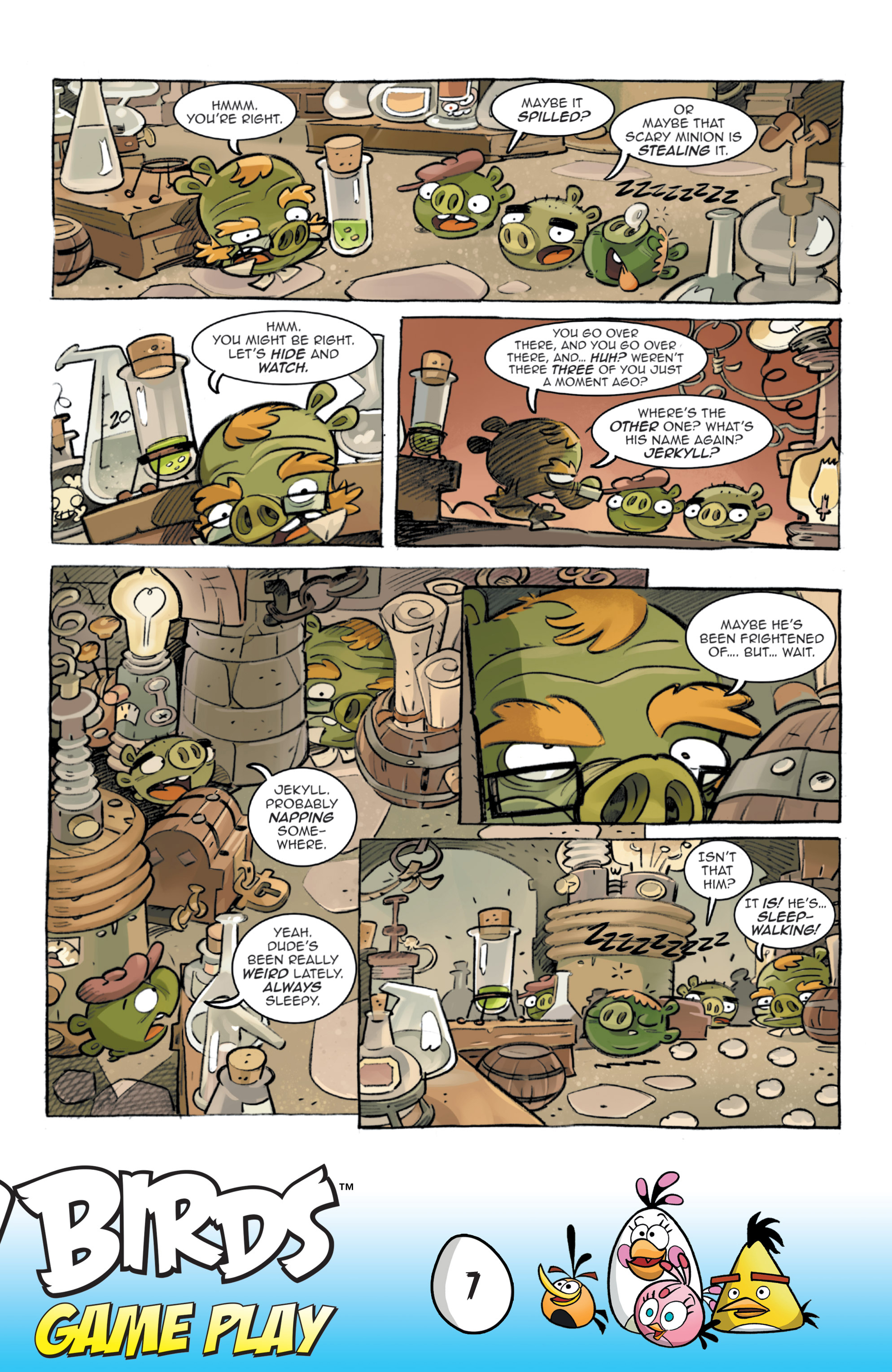 Read online Angry Birds Comics: Game Play comic -  Issue #3 - 9