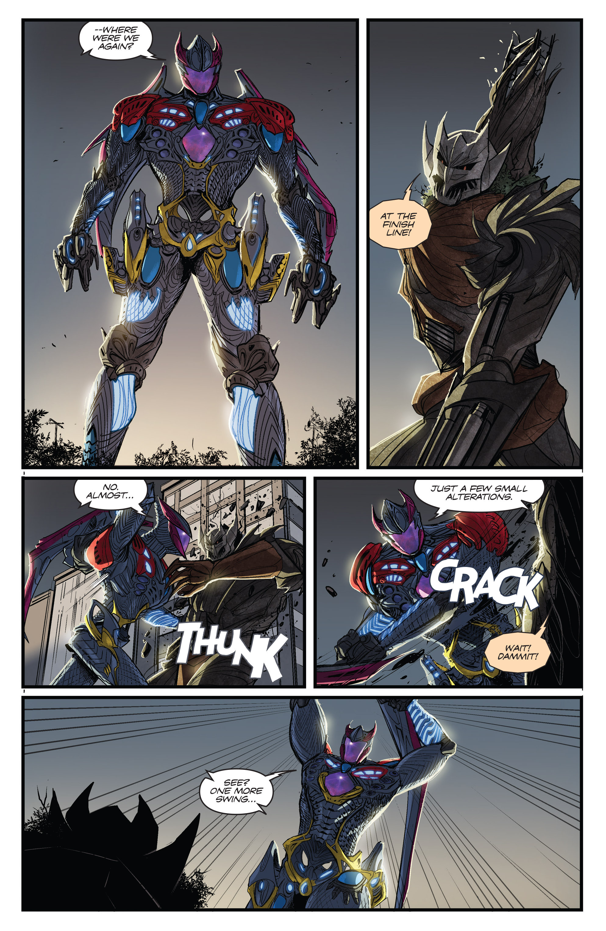Read online Saban's Power Rangers: Aftershock comic -  Issue # Full - 52