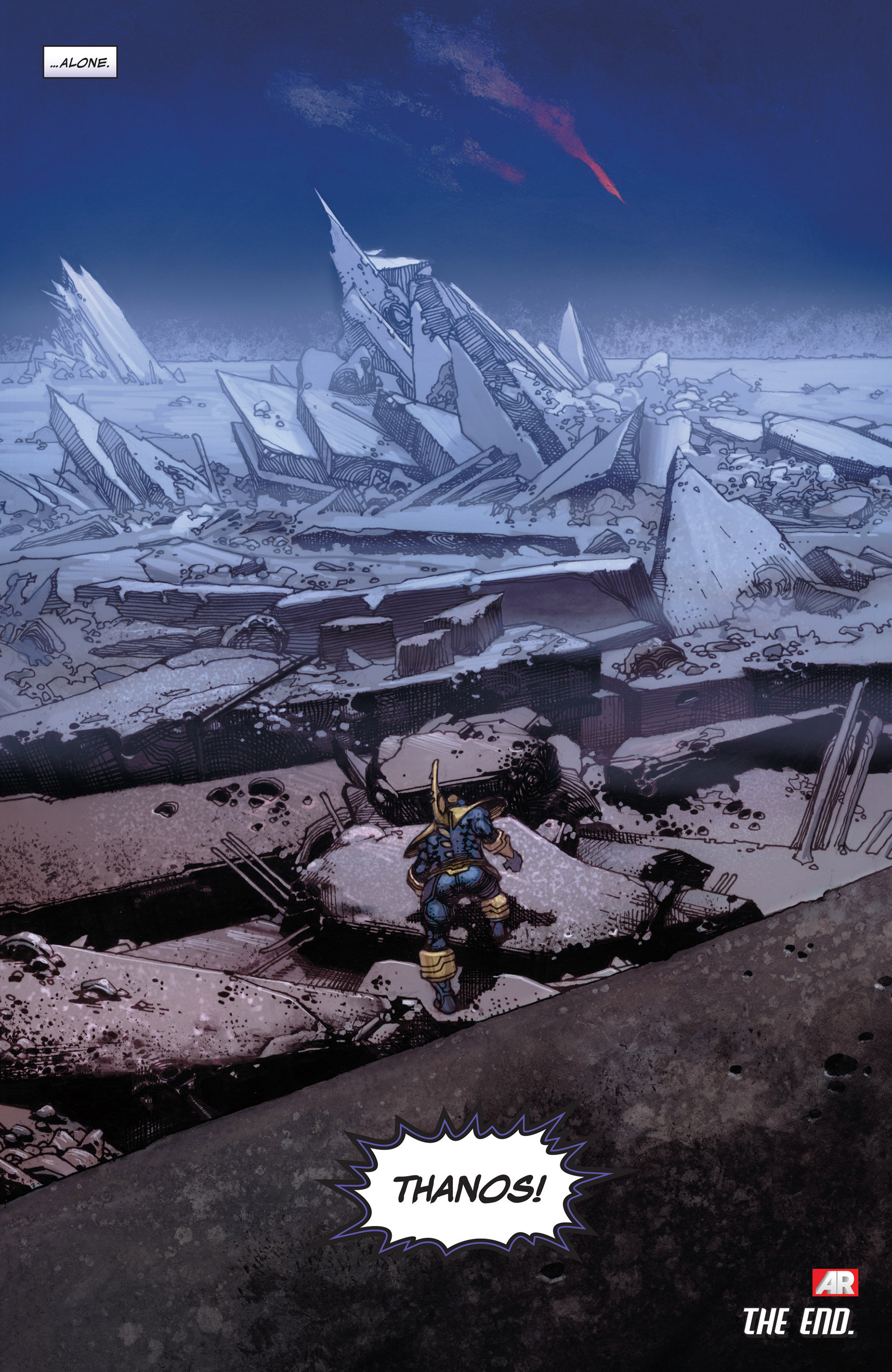 Read online Thanos Rising comic -  Issue #5 - 22