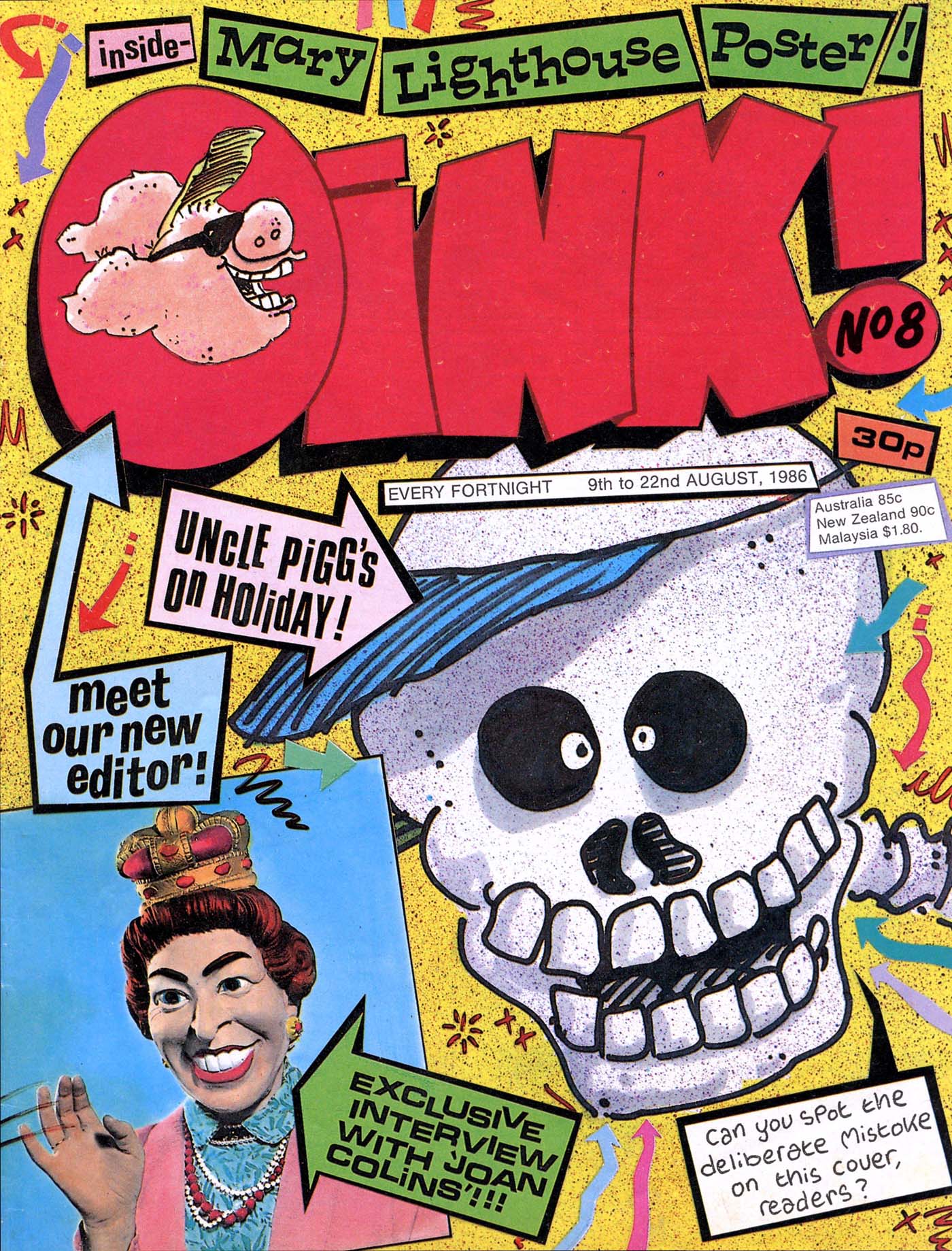 Read online Oink! comic -  Issue #8 - 1