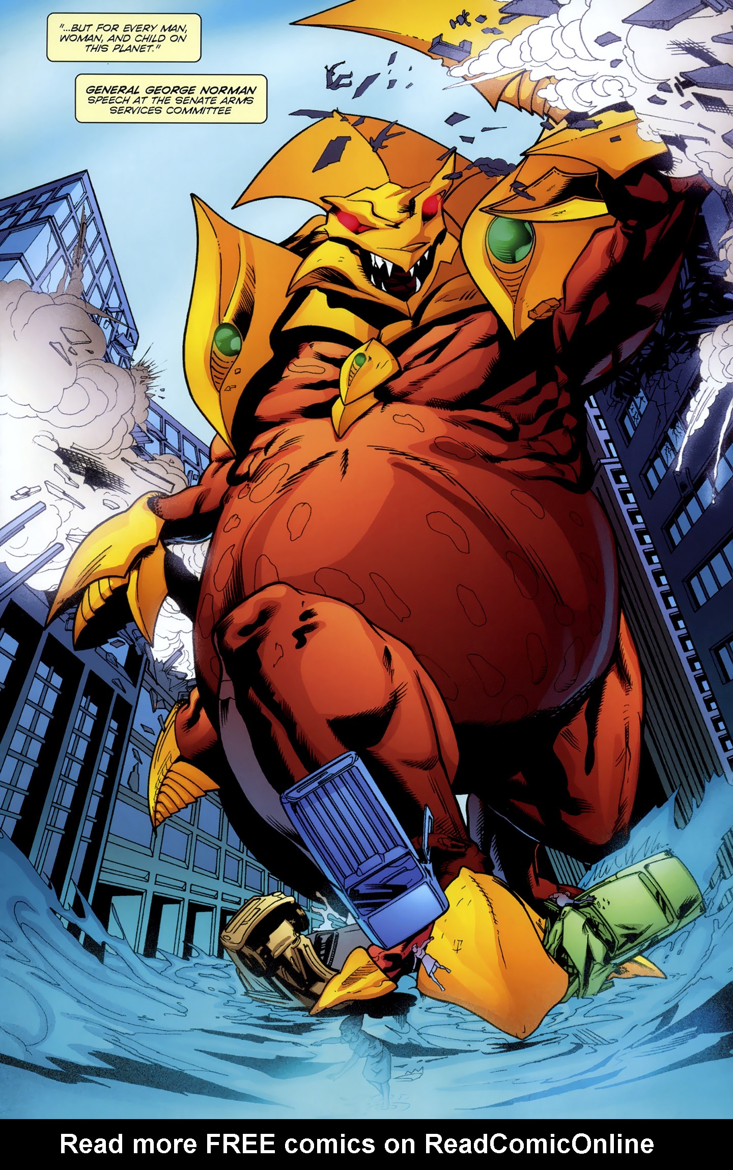 Read online Monsterpocalypse comic -  Issue #0 - 5