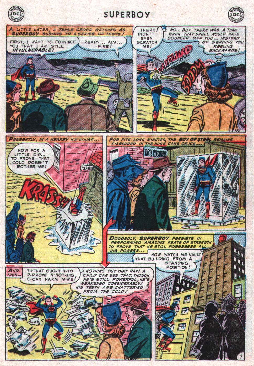 Read online Superboy (1949) comic -  Issue #28 - 19