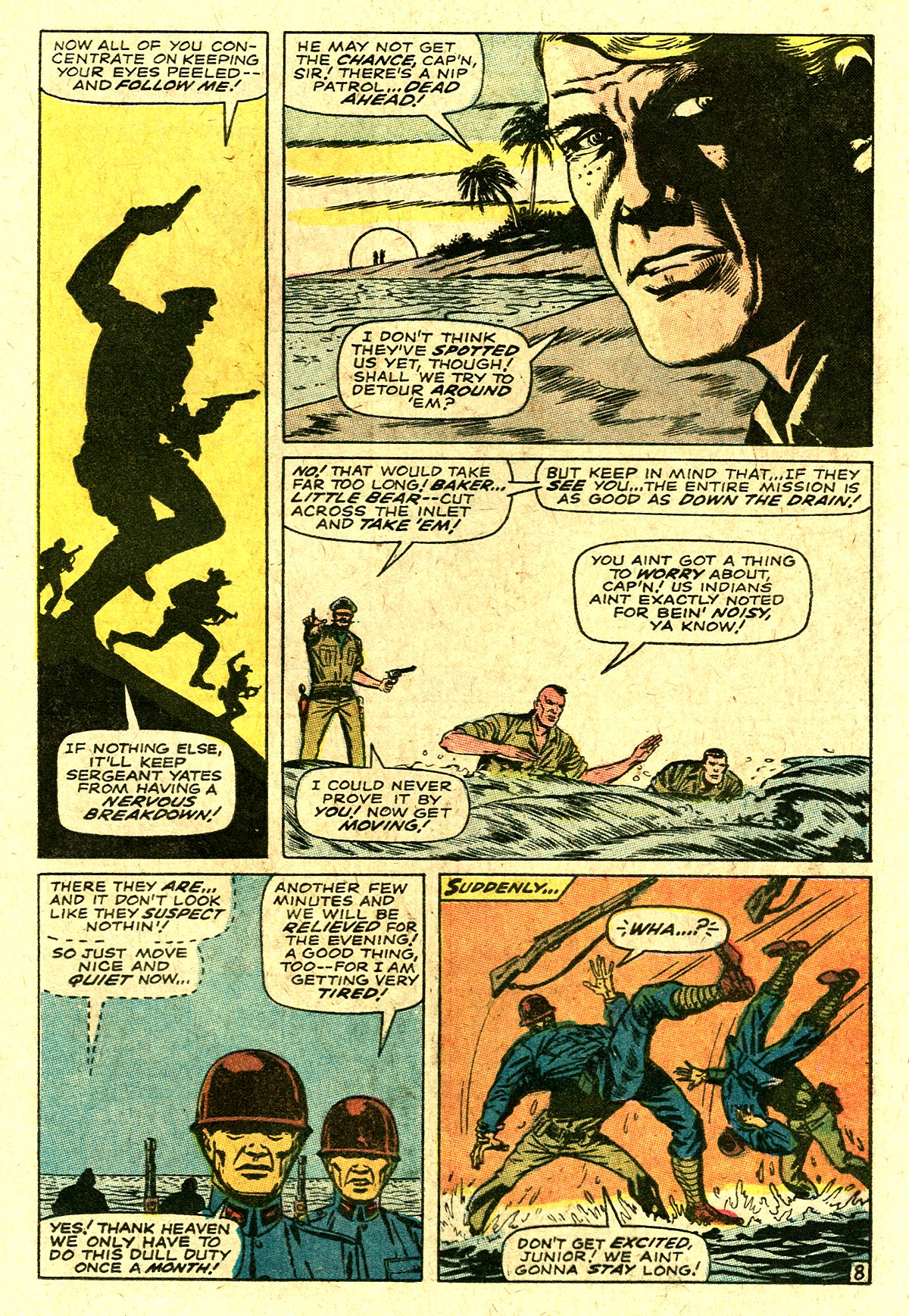 Read online Captain Savage and his Leatherneck Raiders comic -  Issue #6 - 13