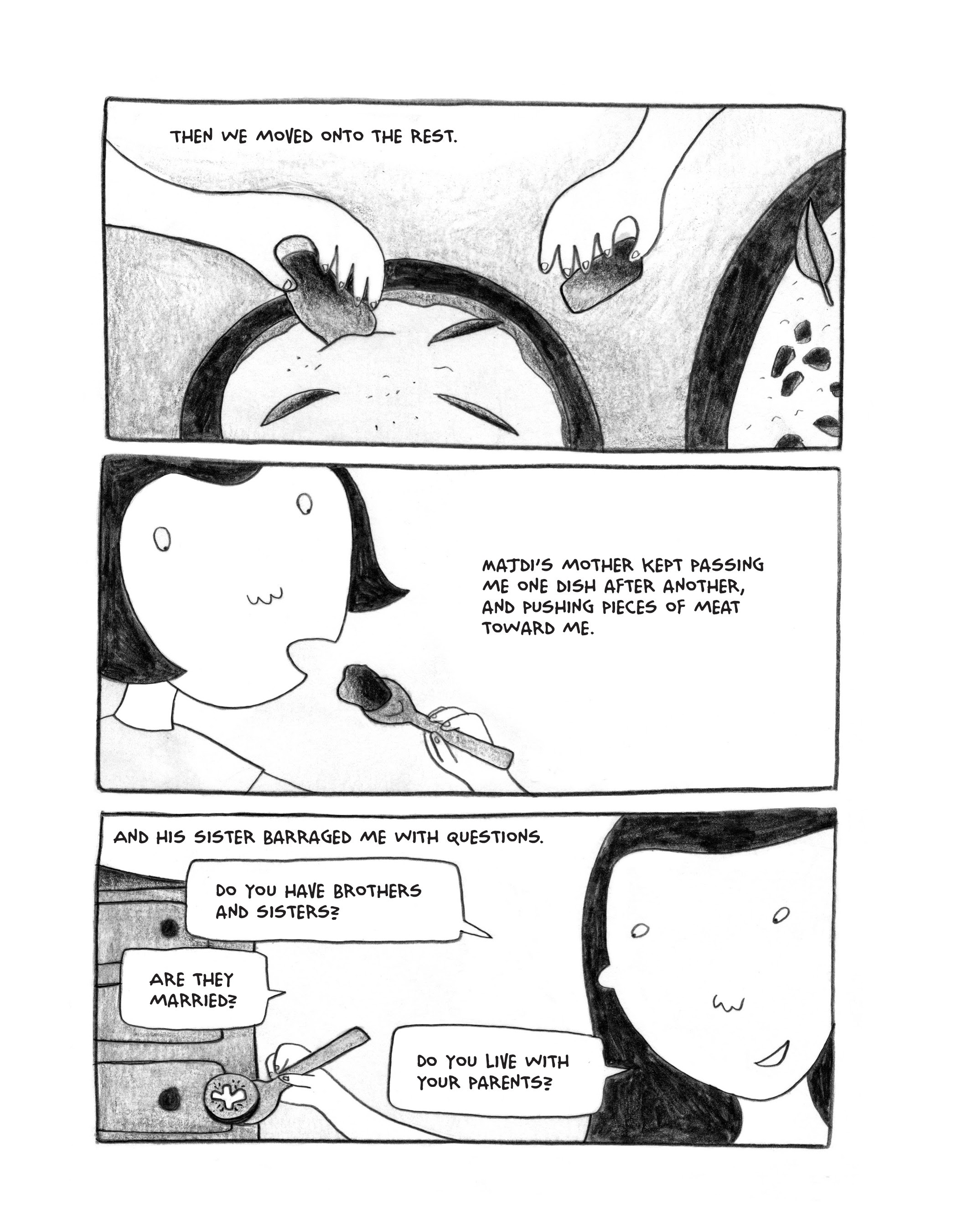 Read online Green Almonds: Letters from Palestine comic -  Issue # TPB (Part 1) - 98
