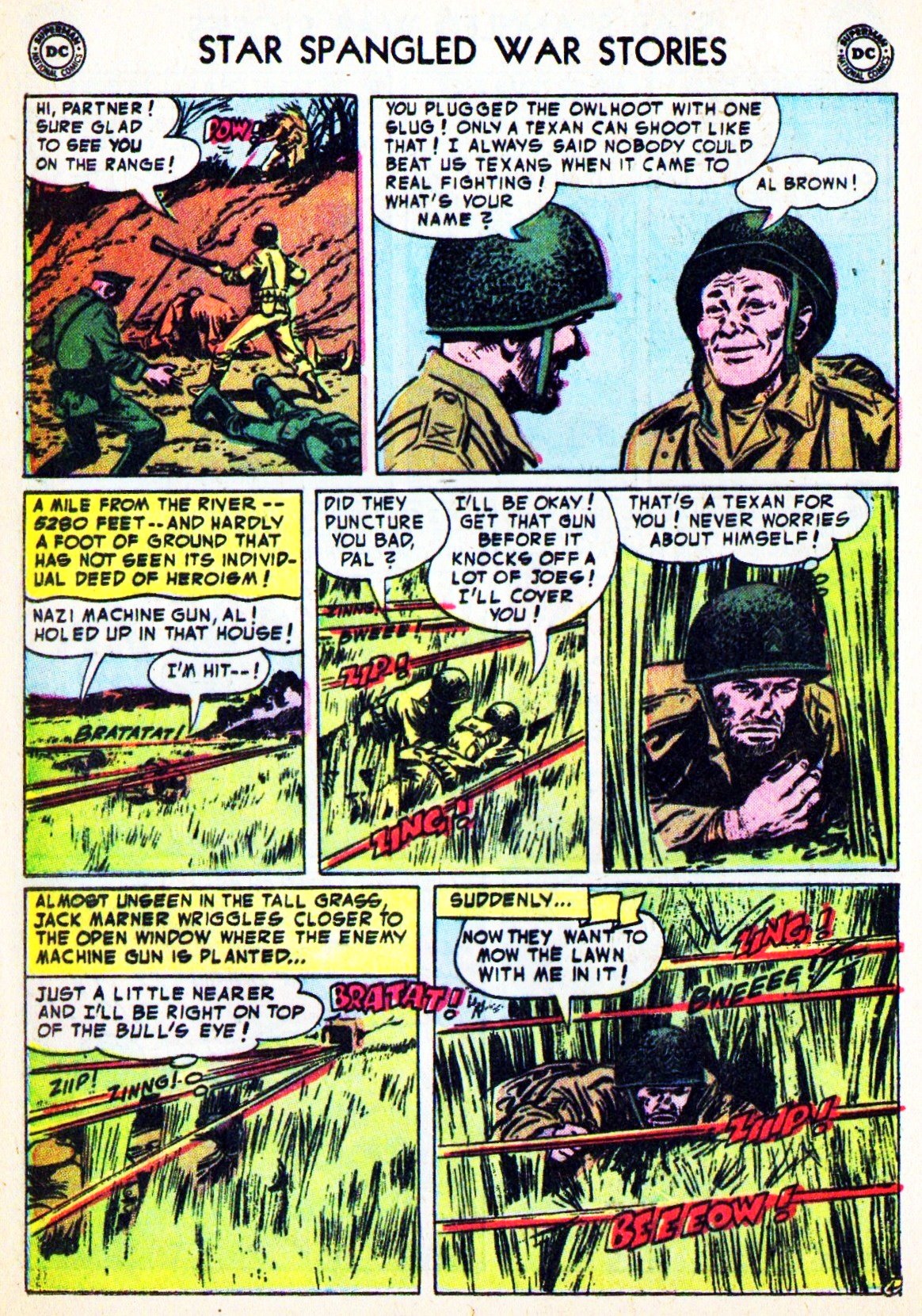 Read online Star Spangled War Stories (1952) comic -  Issue #21 - 24