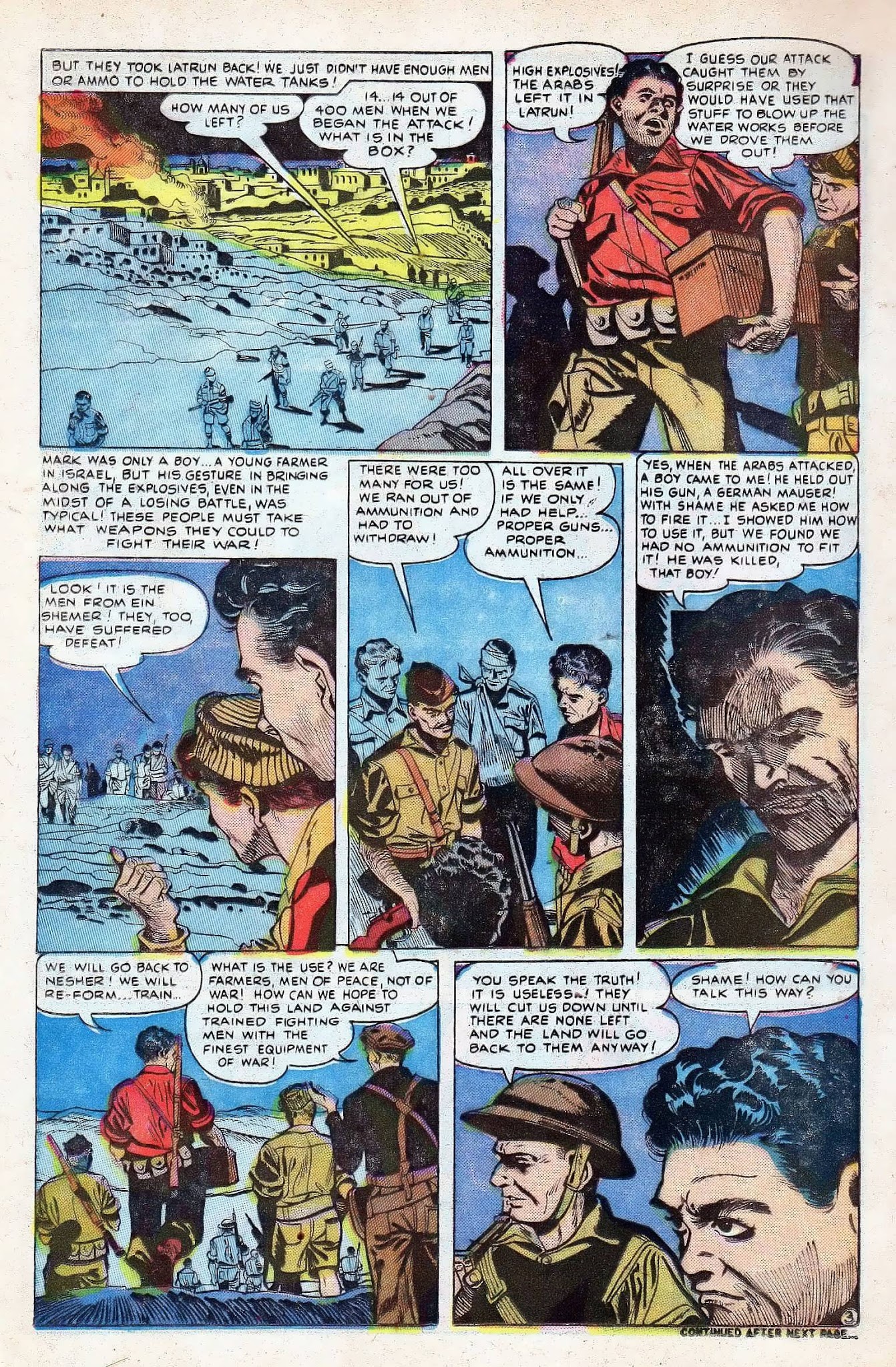 Read online War Comics comic -  Issue #16 - 22