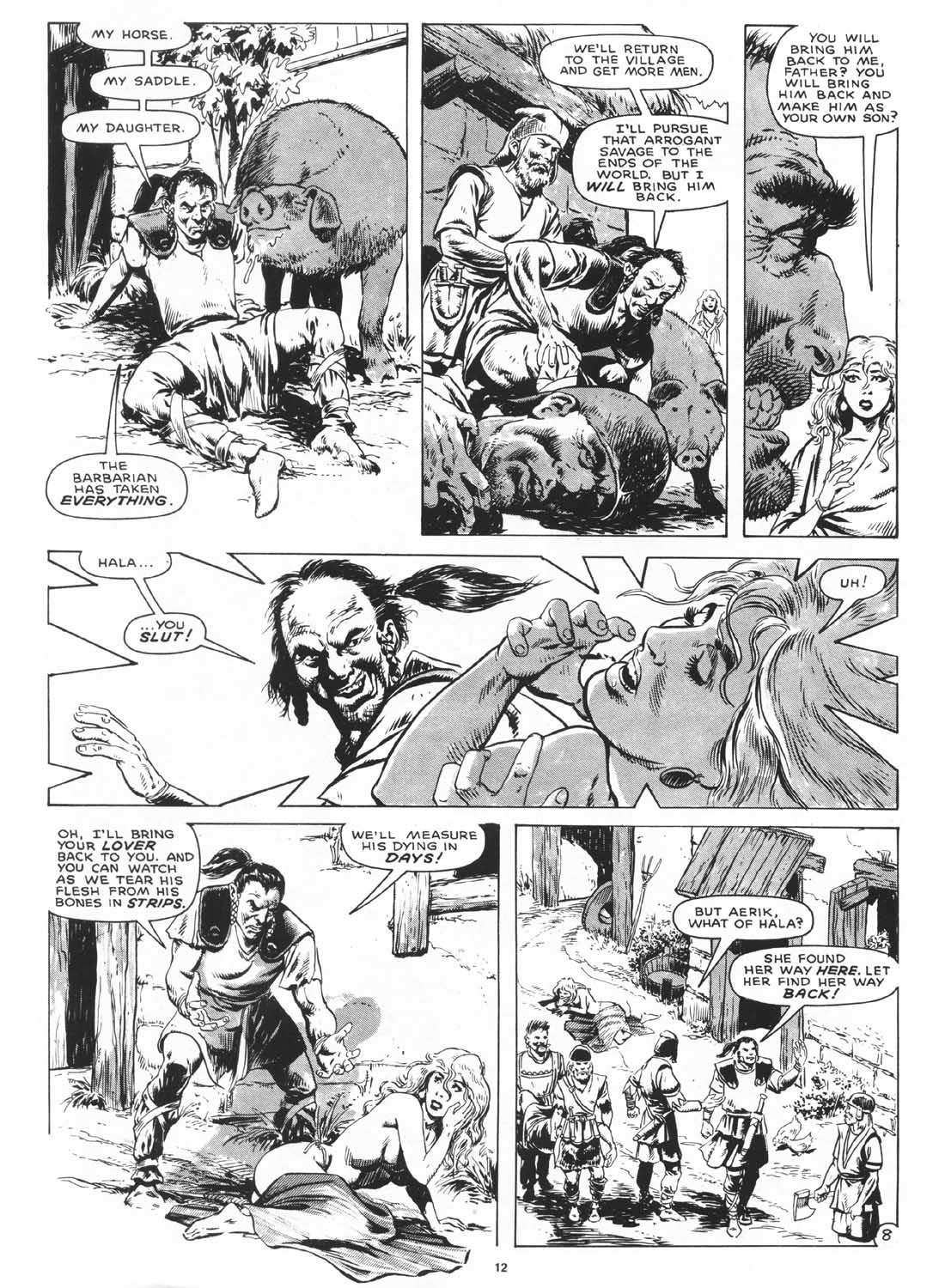 Read online The Savage Sword Of Conan comic -  Issue #170 - 14