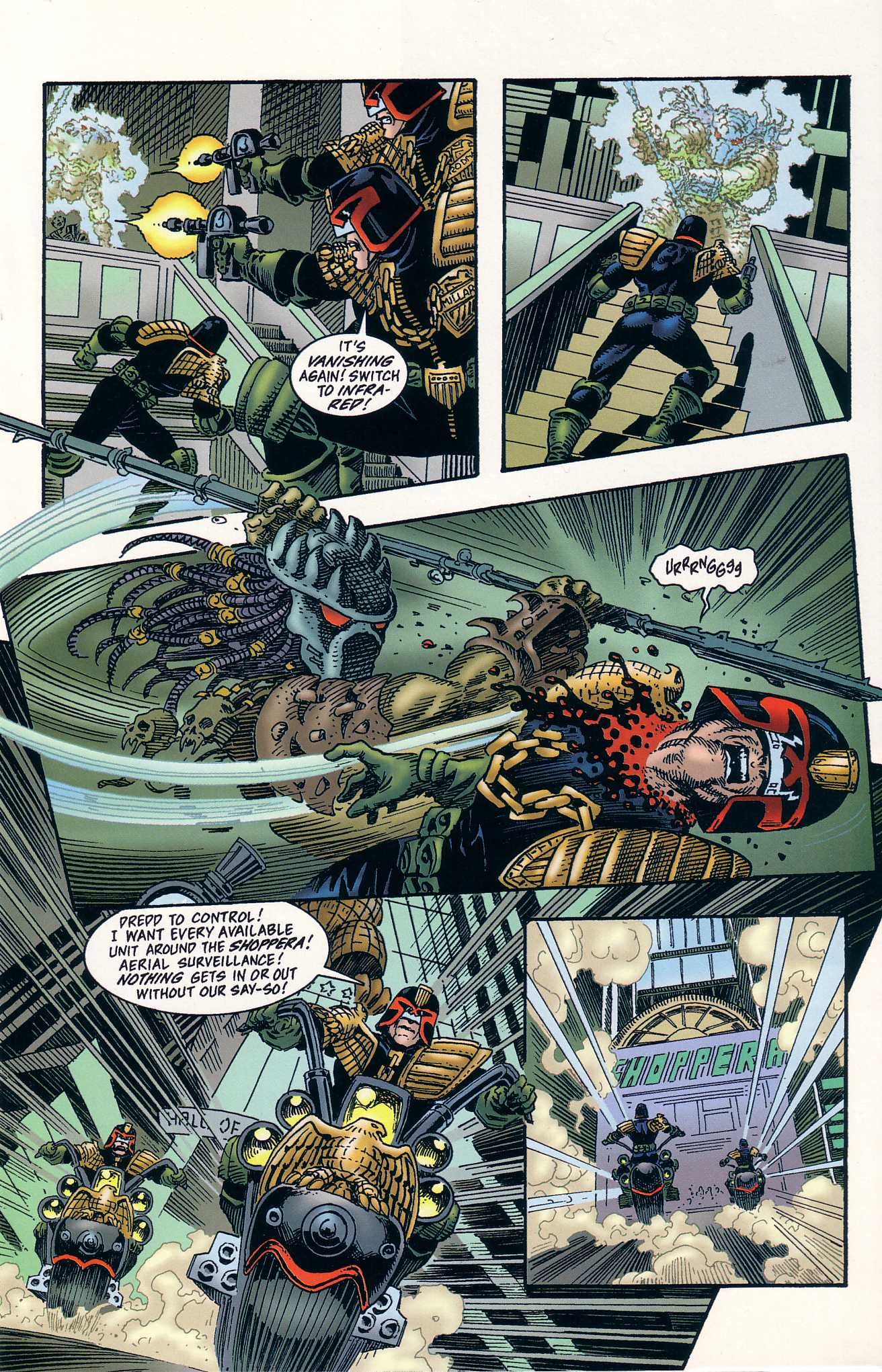 Read online Predator Versus Judge Dredd comic -  Issue #2 - 11