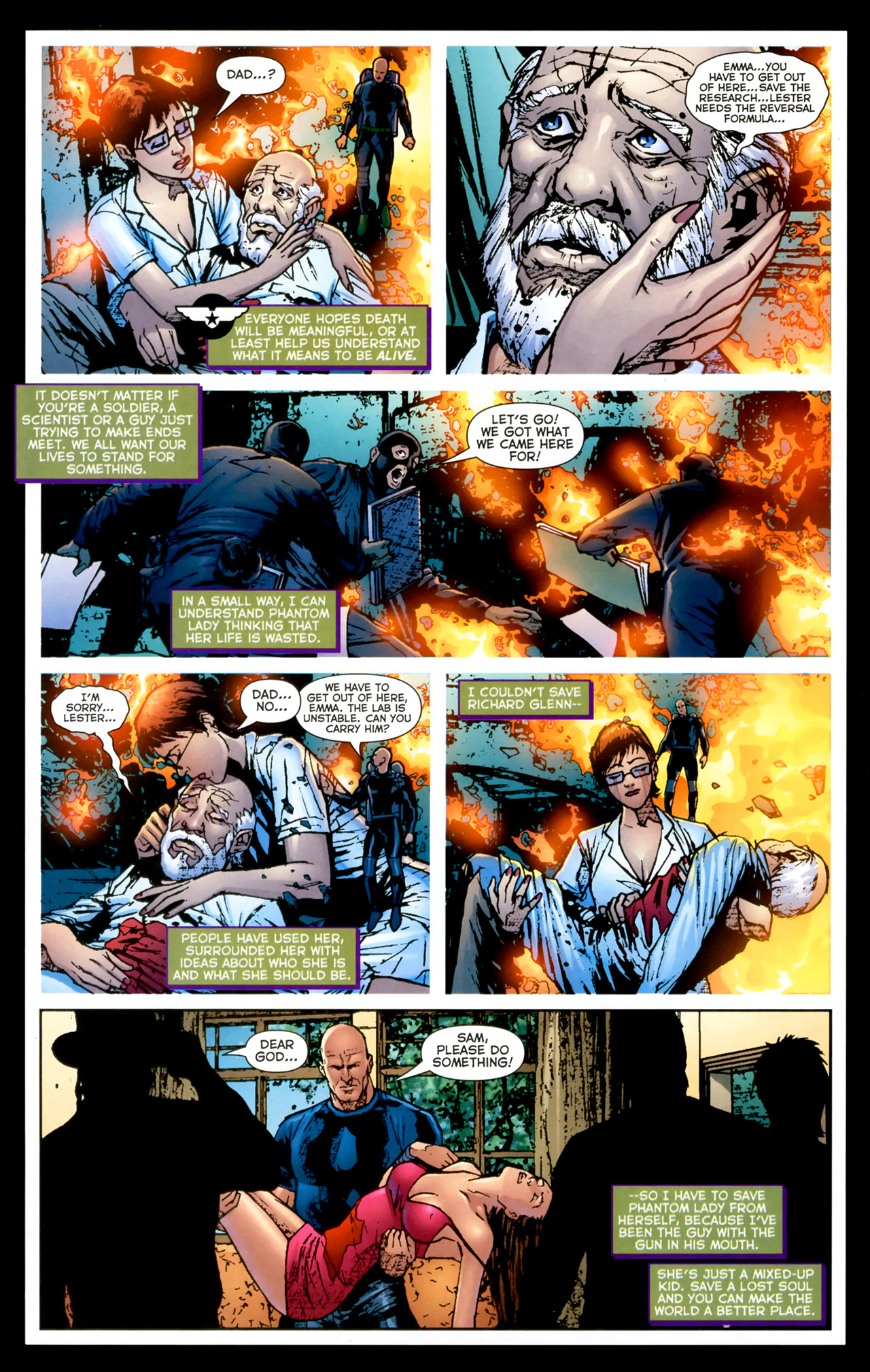 Read online Uncle Sam and the Freedom Fighters (2007) comic -  Issue #3 - 7