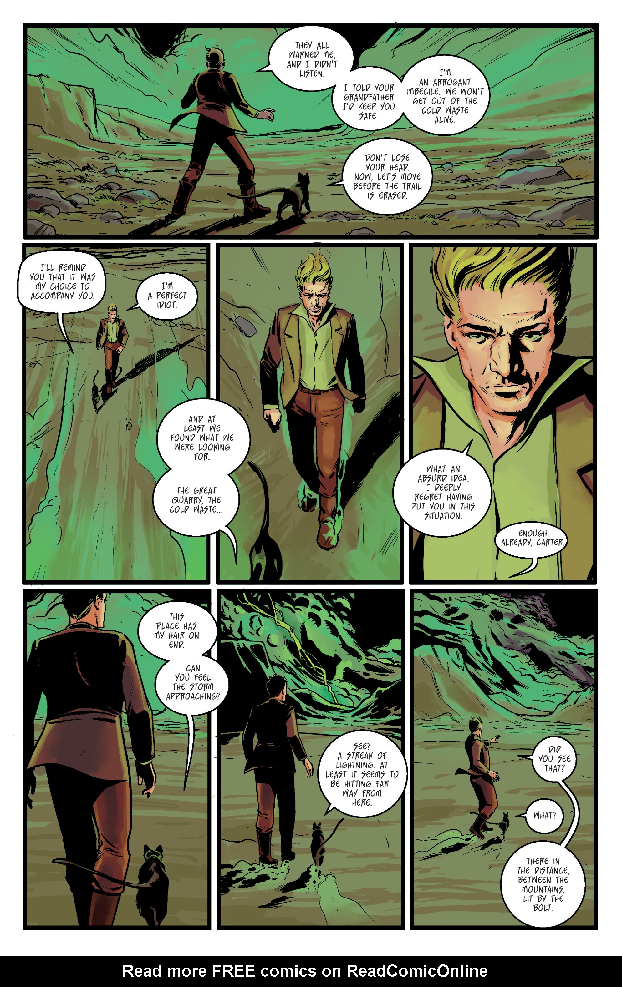 Read online Lovecraft Unknown Kadath comic -  Issue #6 - 14