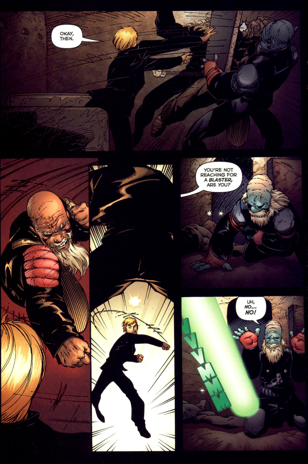 Read online Star Wars: Infinities - Return of the Jedi comic -  Issue #1 - 21