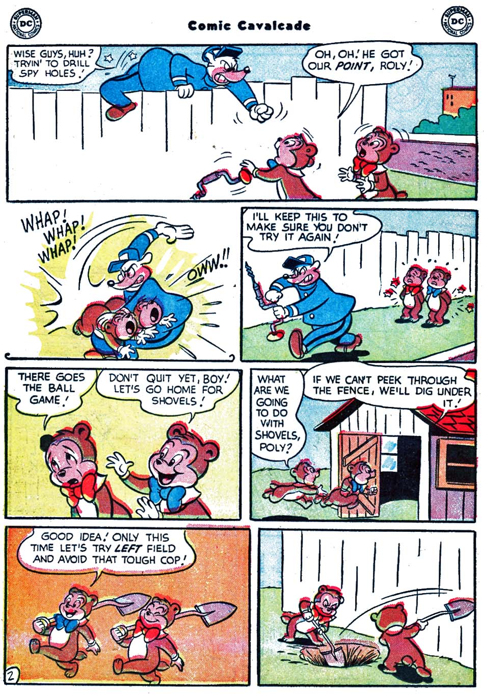 Read online Comic Cavalcade comic -  Issue #62 - 50