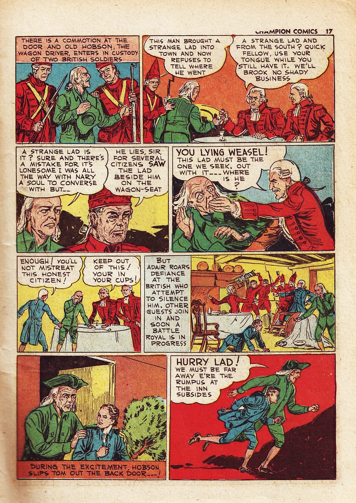 Read online Champion Comics comic -  Issue #6 - 19