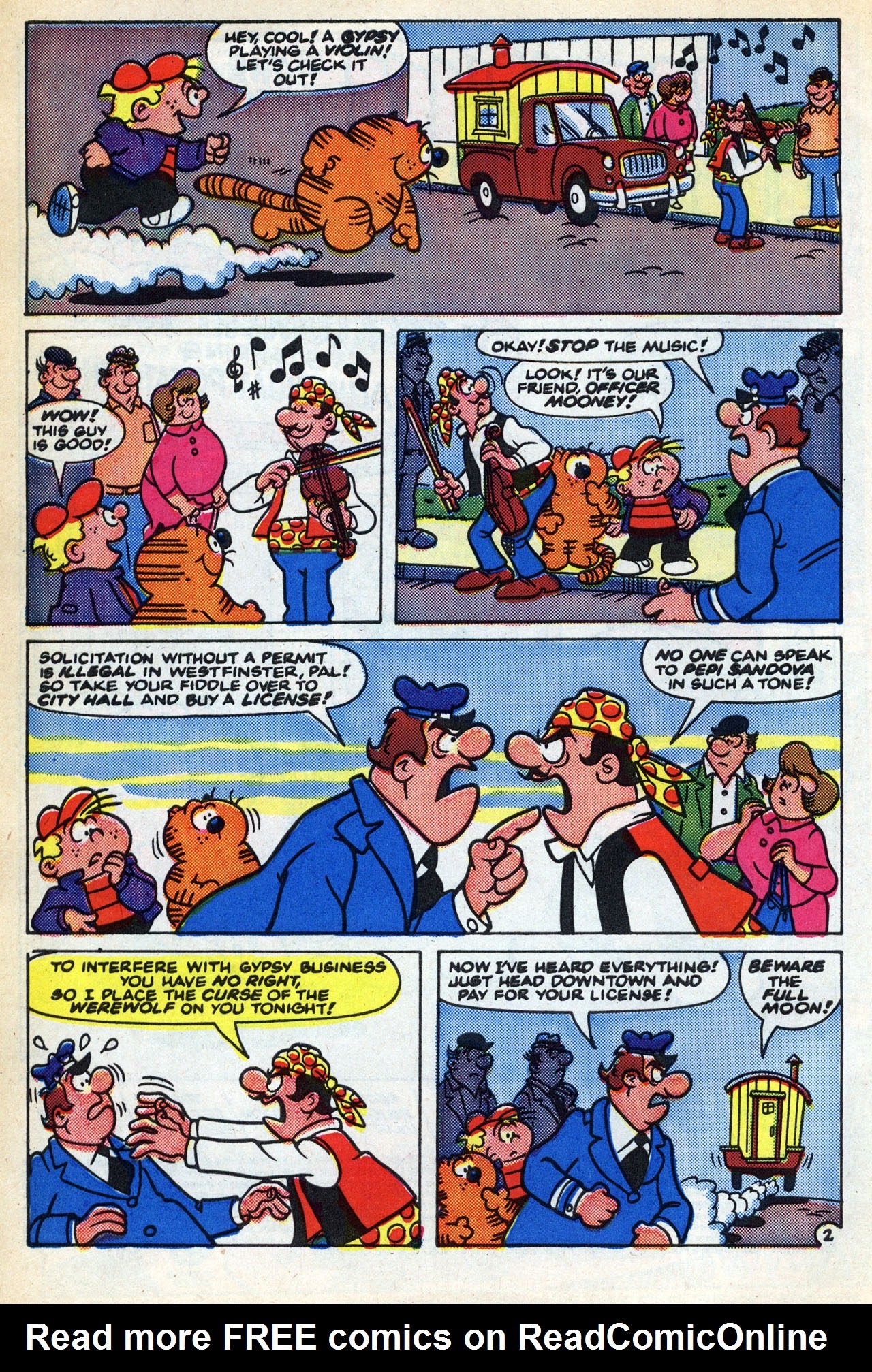 Read online Heathcliff's Funhouse comic -  Issue #3 - 4