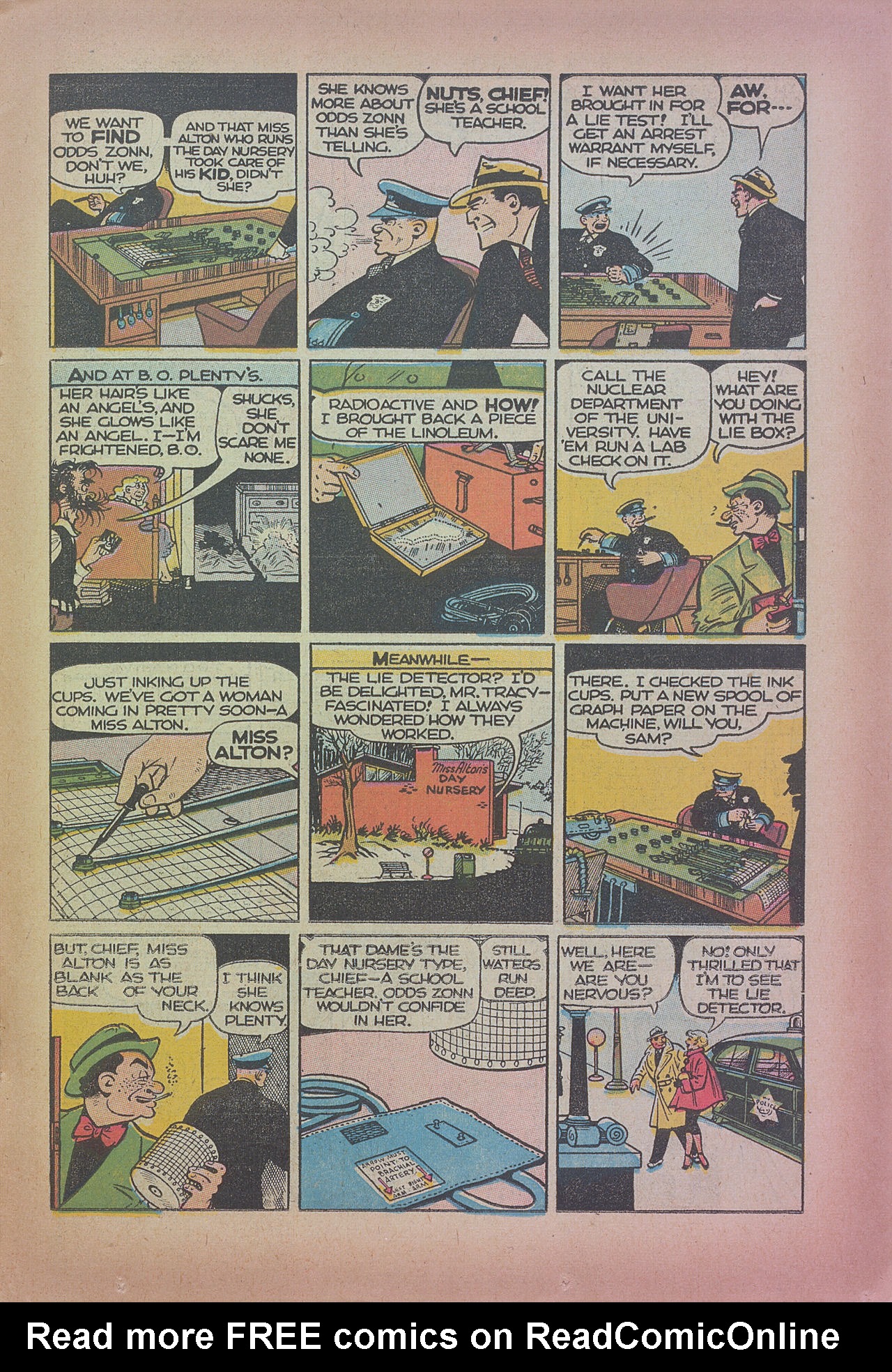 Read online Dick Tracy comic -  Issue #87 - 25