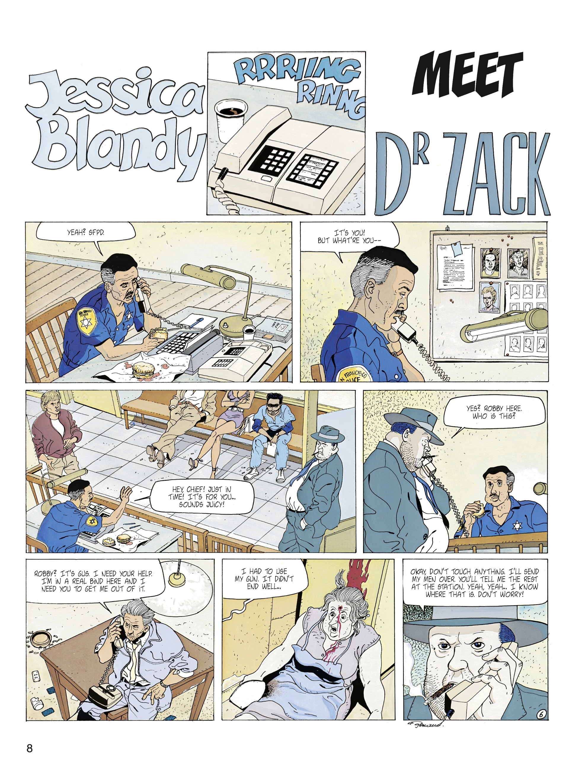 Read online Jessica Blandy comic -  Issue #2 - 8