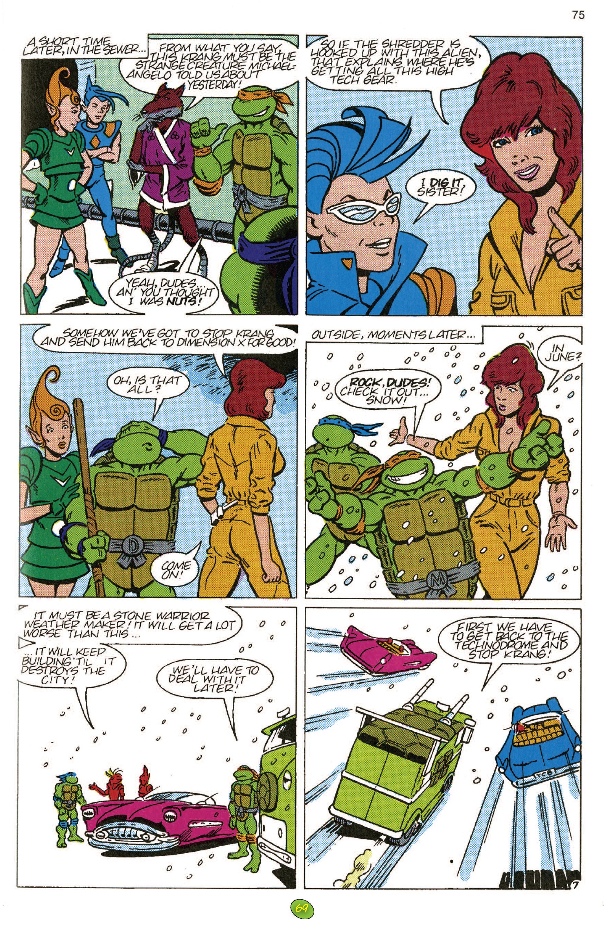 Read online Teenage Mutant Ninja Turtles 100-Page Spectacular comic -  Issue # TPB - 71
