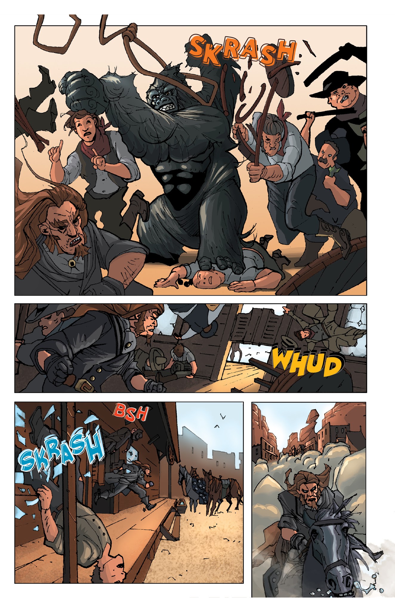 Read online Six-Gun Gorilla: Long Days of Vengeance comic -  Issue #4 - 7