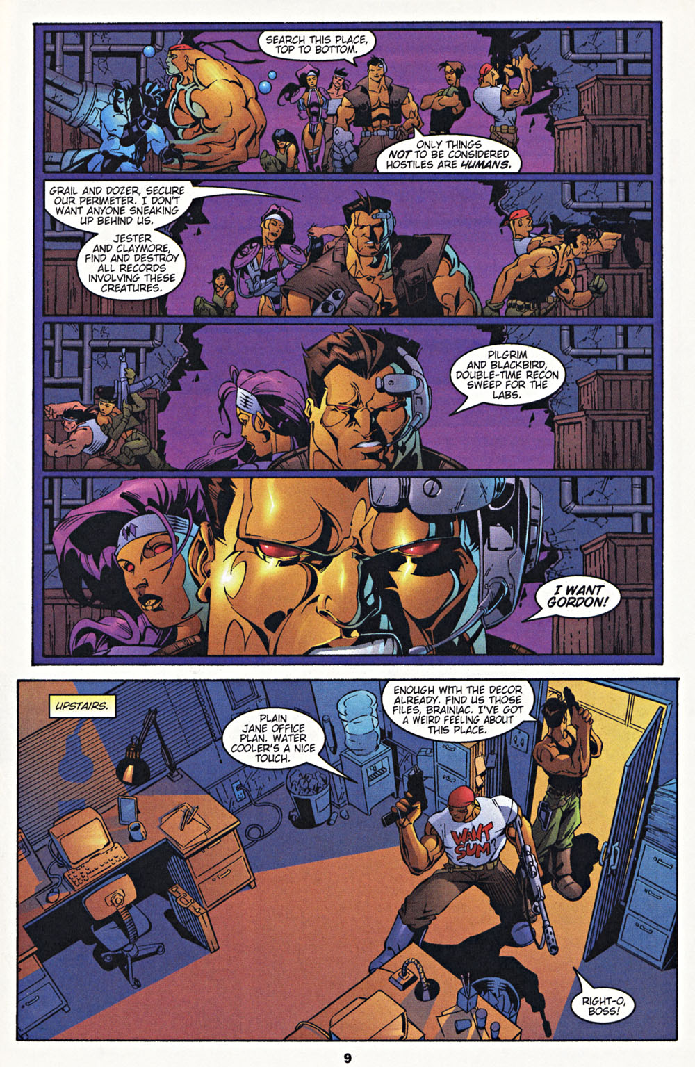Read online Wetworks comic -  Issue #20 - 9