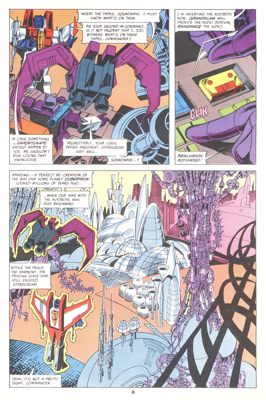 Read online The Transformers (UK) comic -  Issue #196 - 6