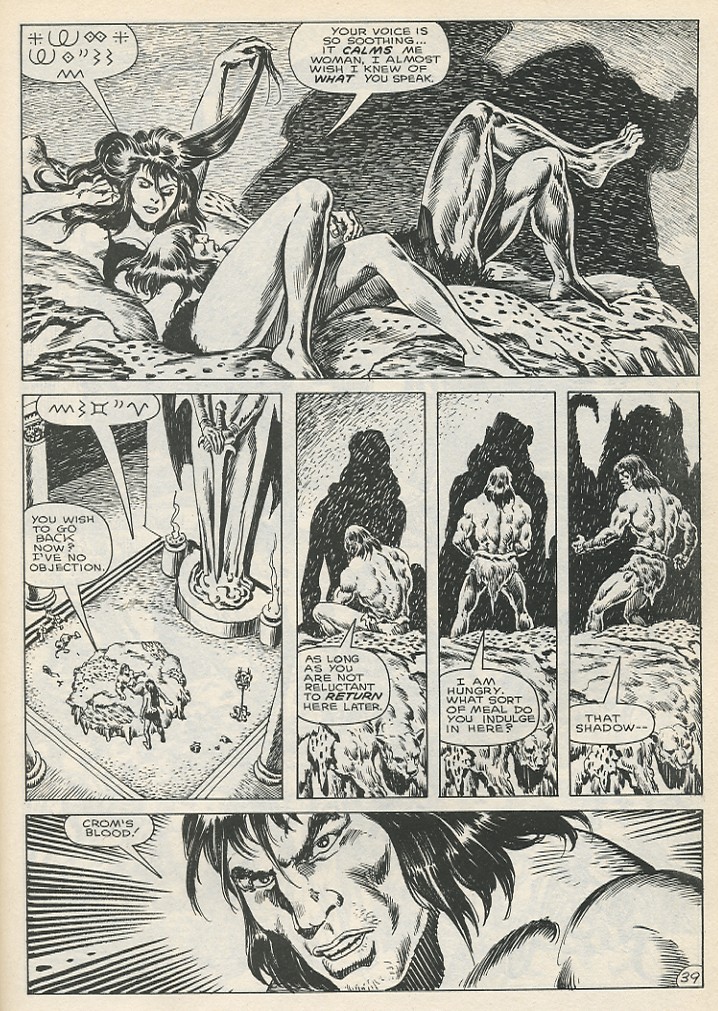 Read online The Savage Sword Of Conan comic -  Issue #141 - 45