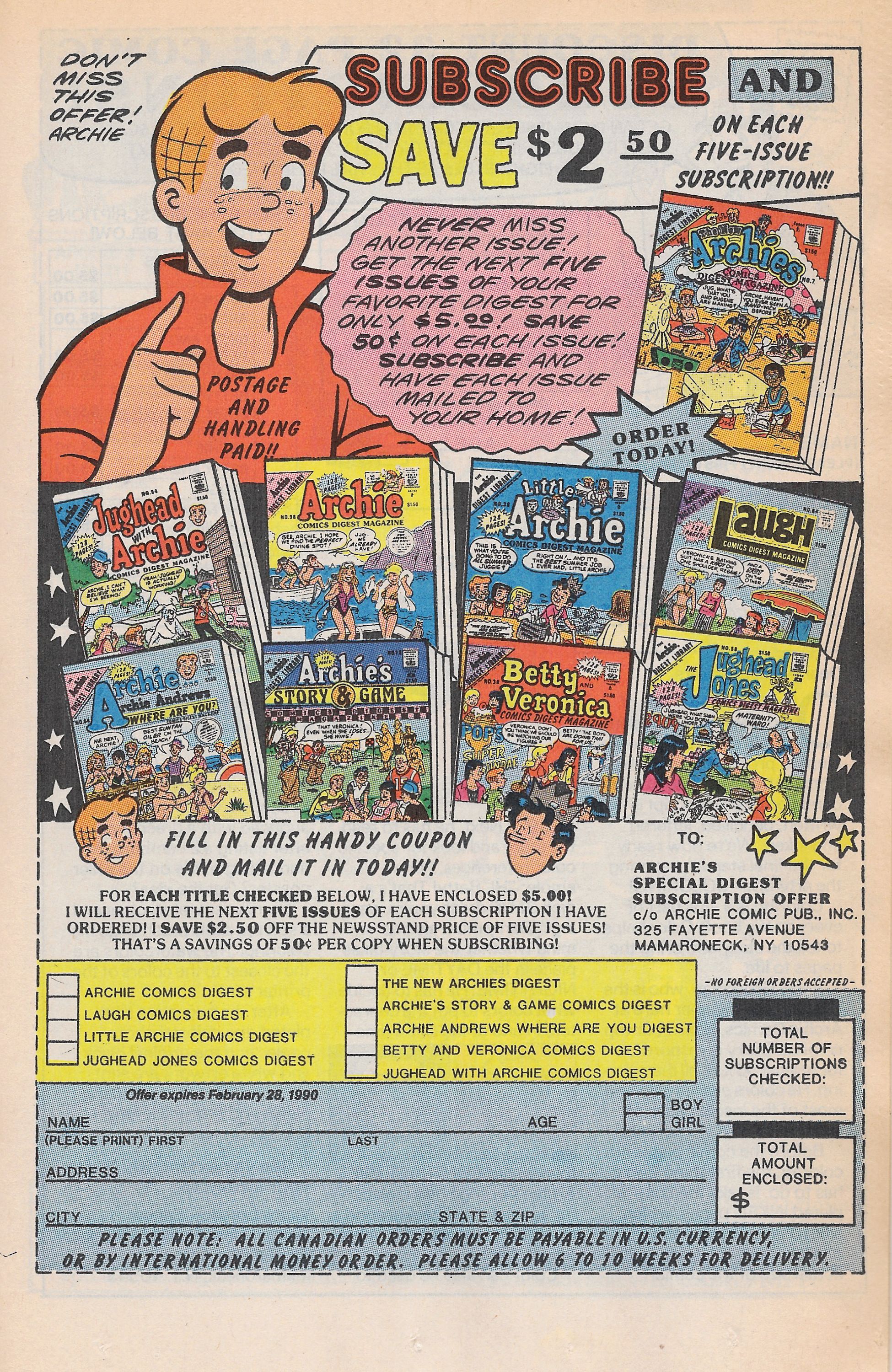 Read online Archie's Pals 'N' Gals (1952) comic -  Issue #211 - 25