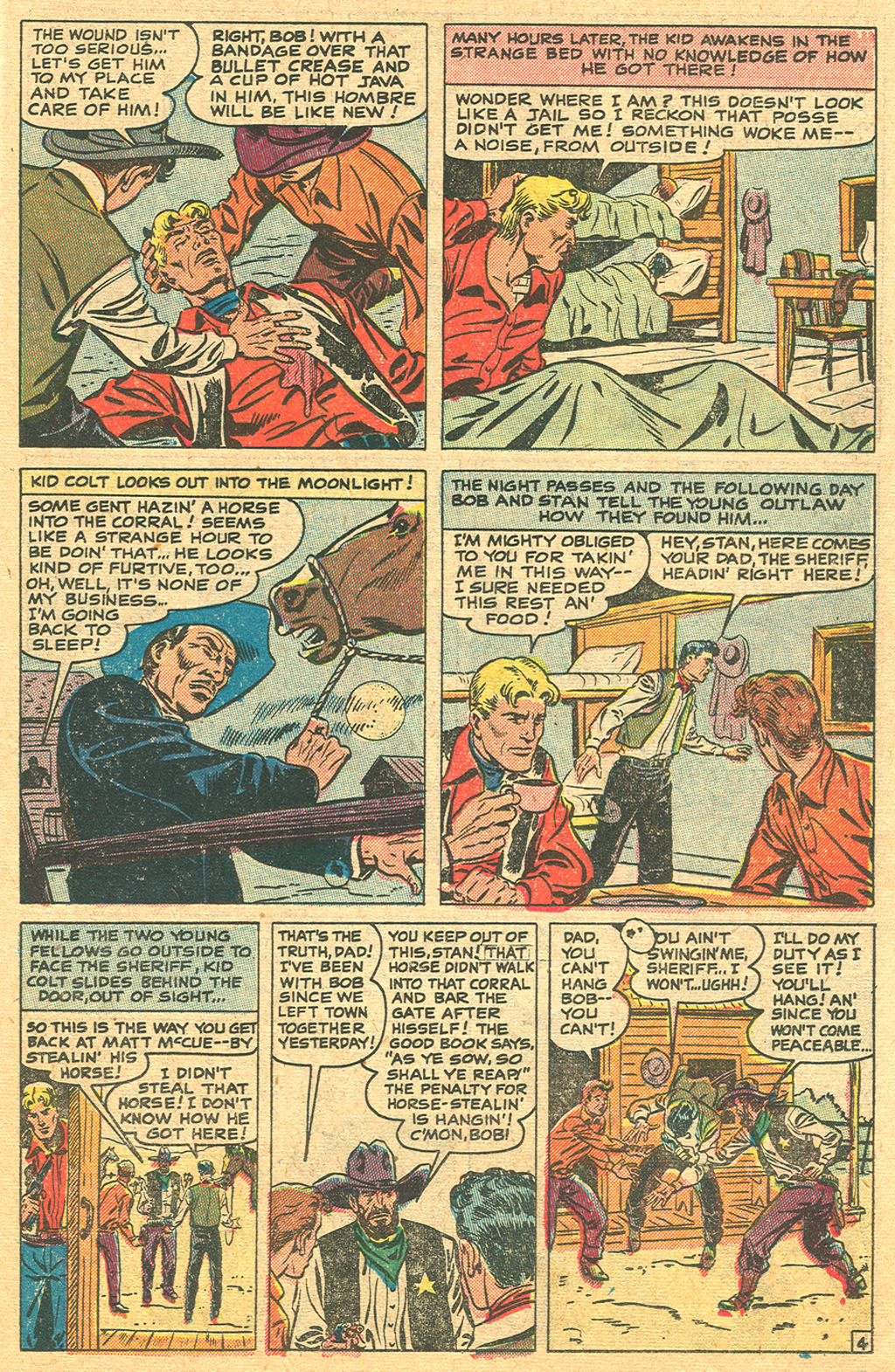 Read online Kid Colt Outlaw comic -  Issue #9 - 15