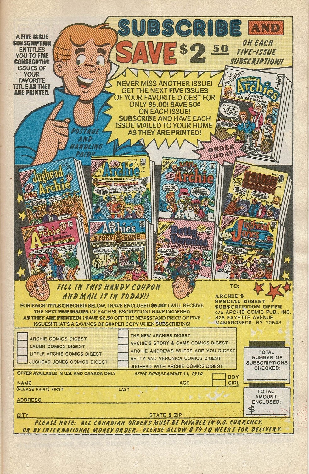 Read online Life With Archie (1958) comic -  Issue #278 - 25