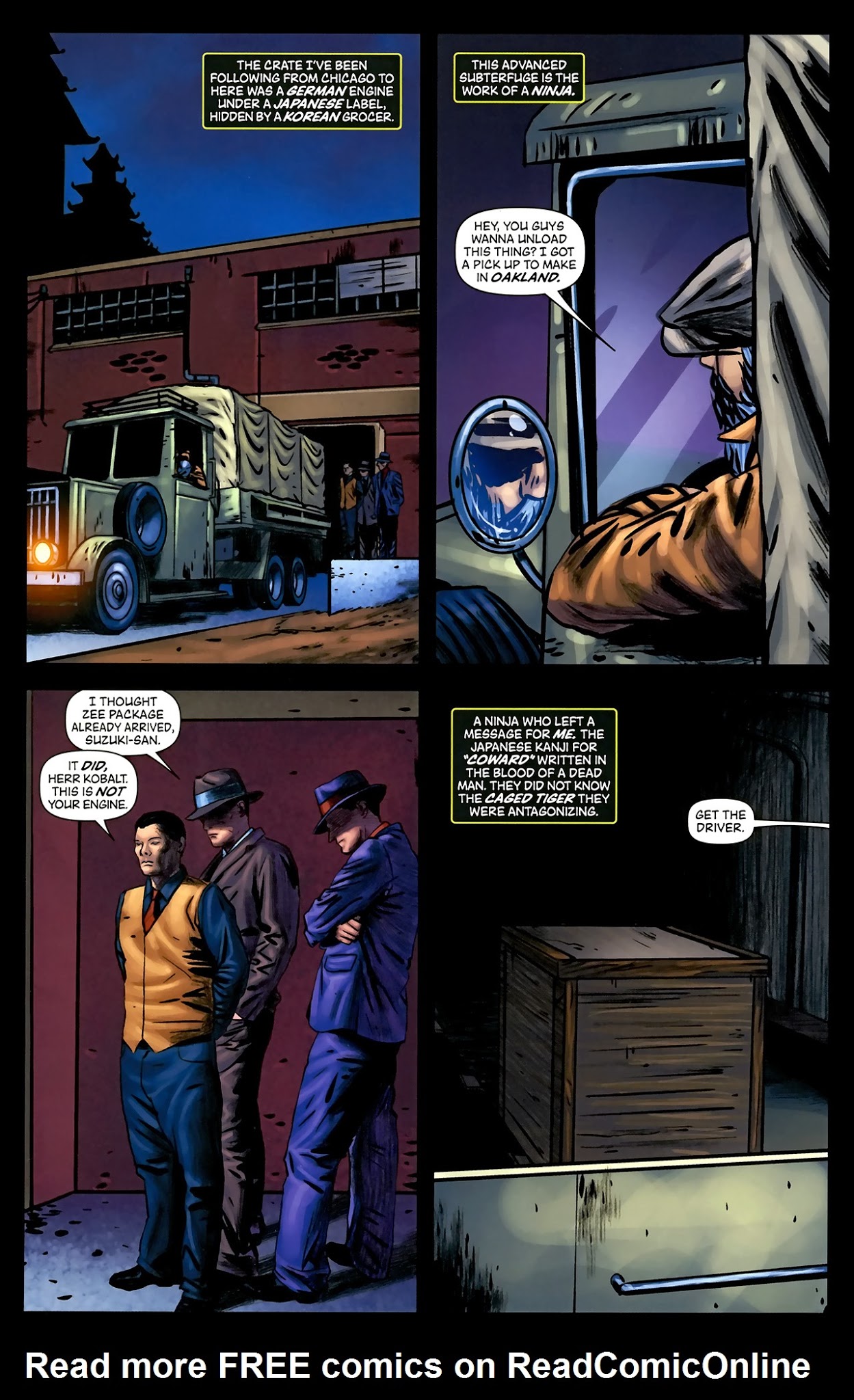 Read online Kato Origins comic -  Issue #4 - 8