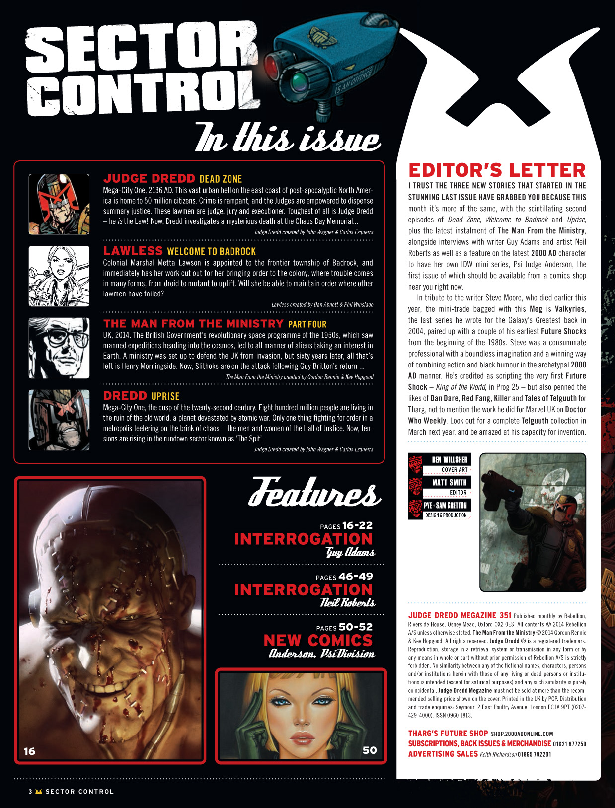 Read online Judge Dredd Megazine (Vol. 5) comic -  Issue #351 - 3